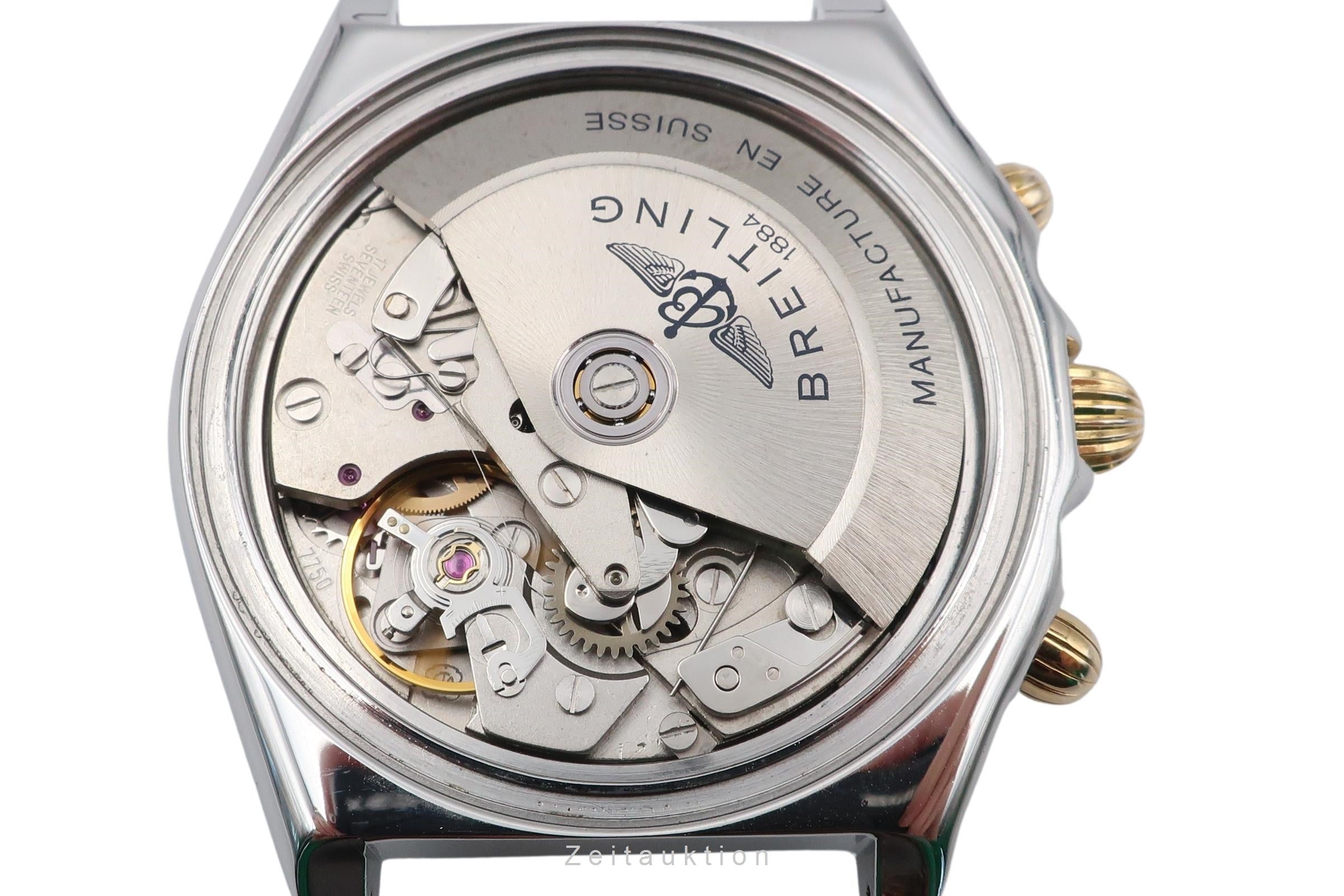 Breitling Chronomat chronographe acier / or  automatique montre pour hommes B13050  [2502340]