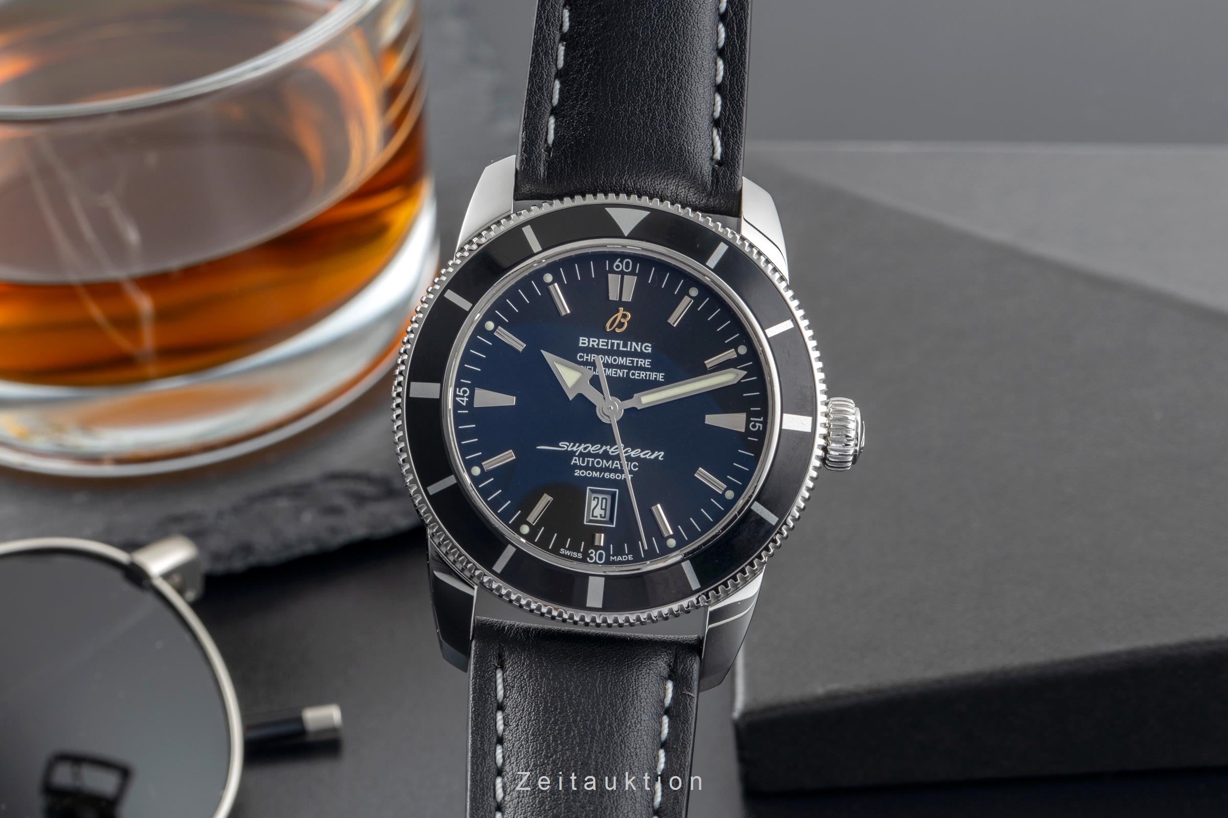 Breitling Superocean Heritage 46 acier automatique montre pour hommes A17320  [2502348]