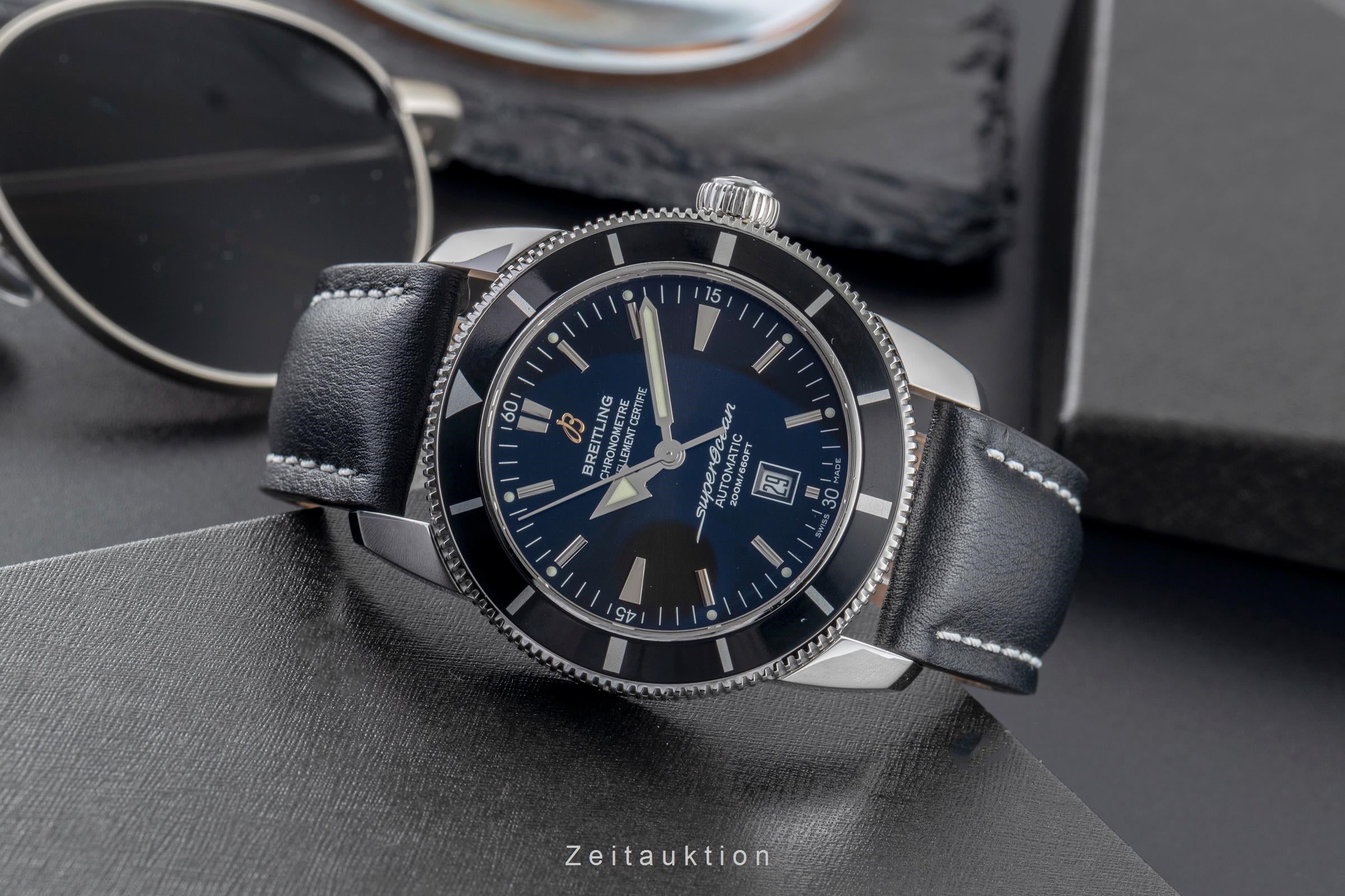 Breitling Superocean Heritage 46 acier automatique montre pour hommes A17320  [2502348]