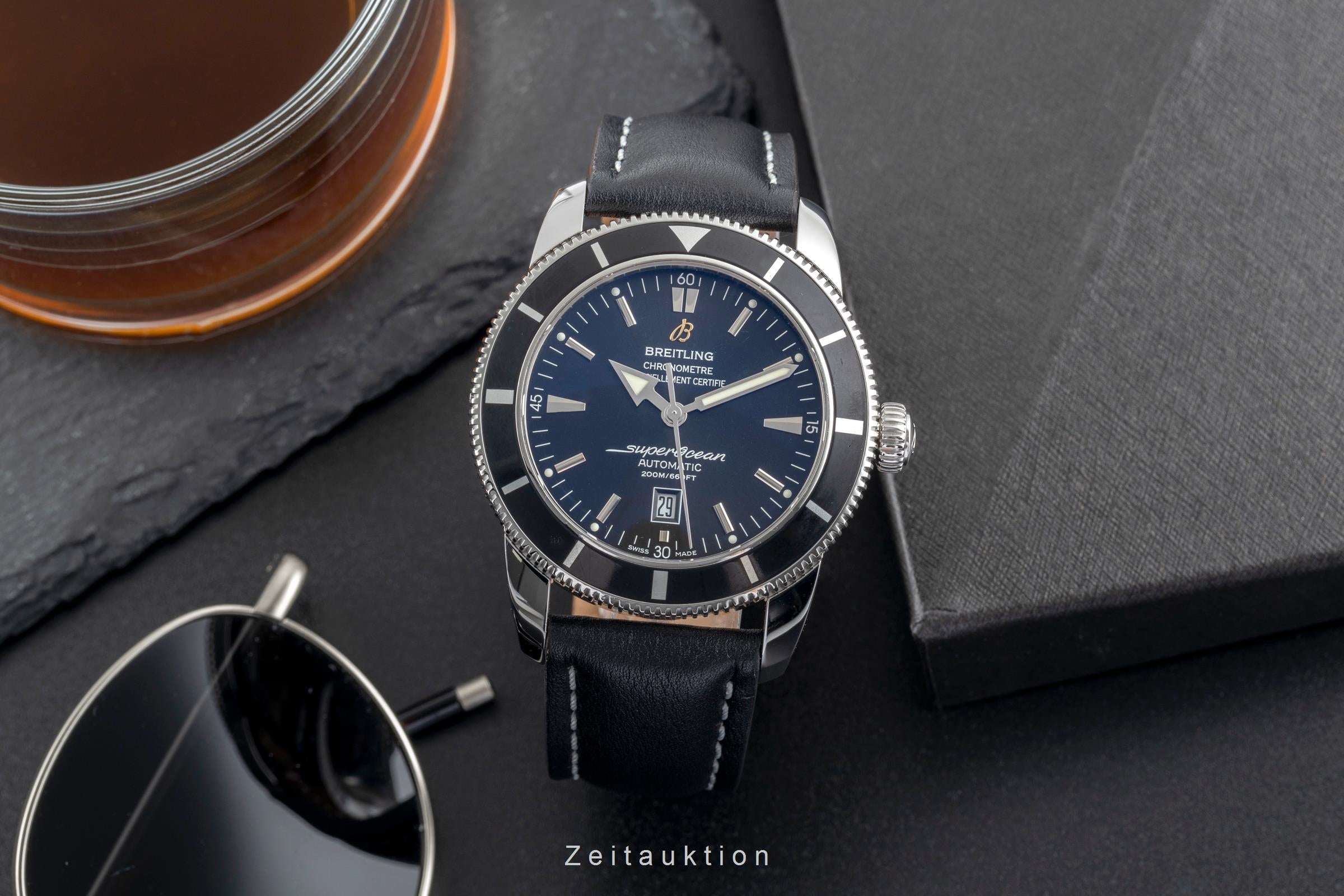 Breitling Superocean Heritage 46 acier automatique montre pour hommes A17320  [2502348]