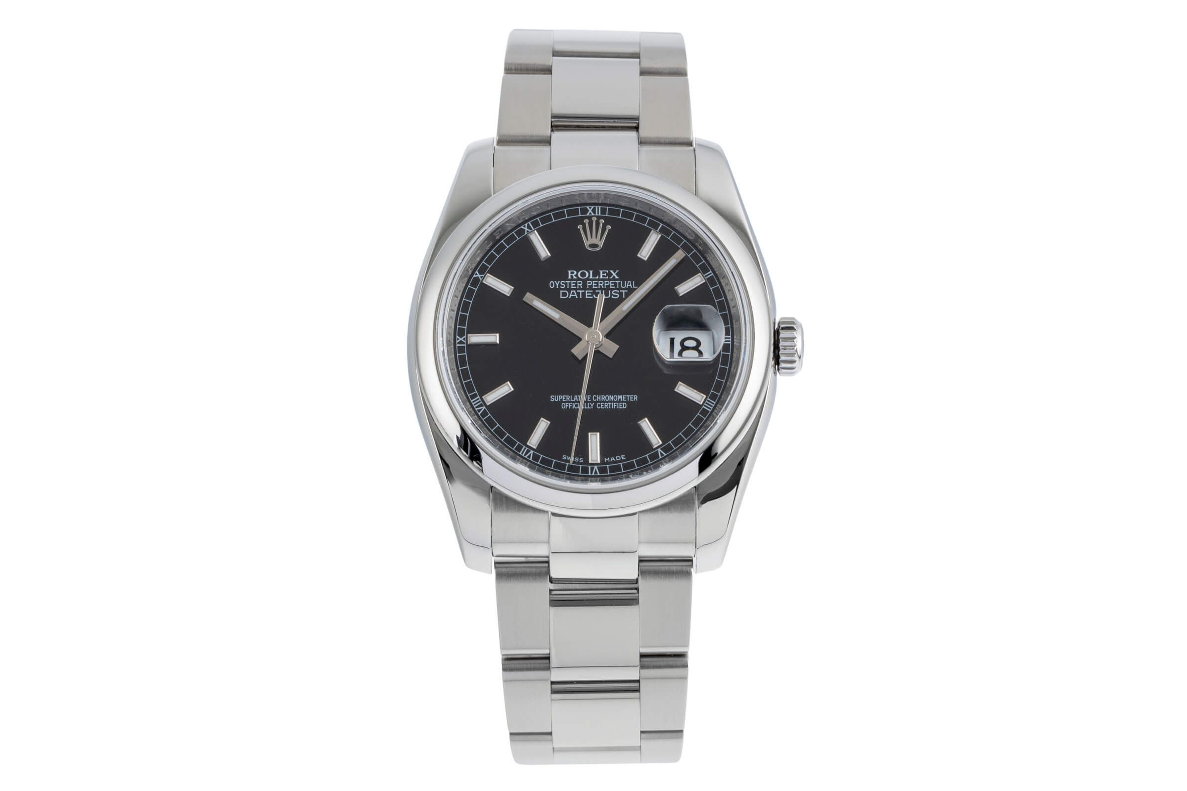 Rolex Datejust acero automático reloj para caballeros 116200  [2502351]