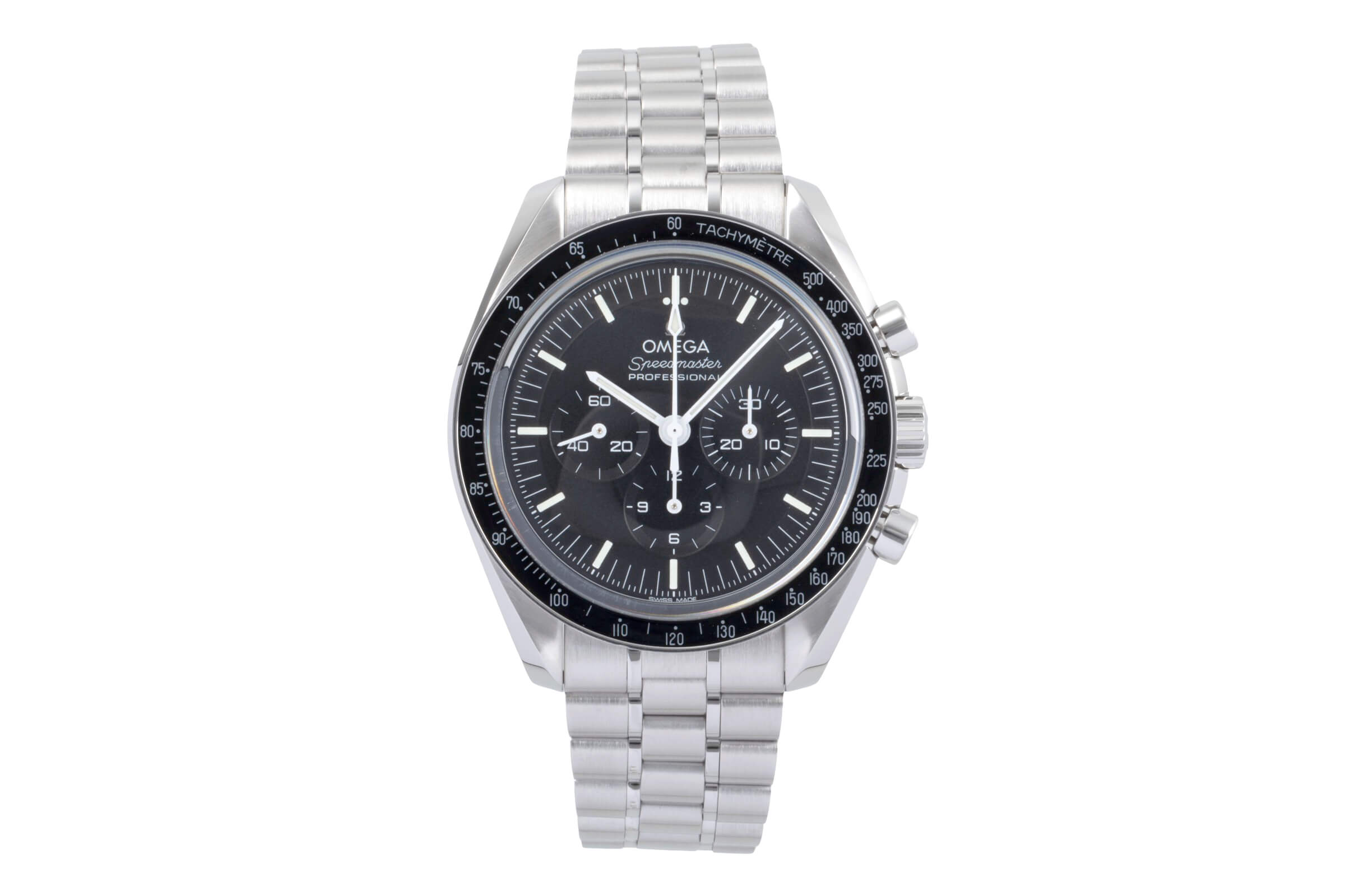 Omega Speedmaster Moonwatch cronografo acciaio carica manuale orologio da uomo 310.30.42.50.01.002 LP: 8700EUR  [2502354]