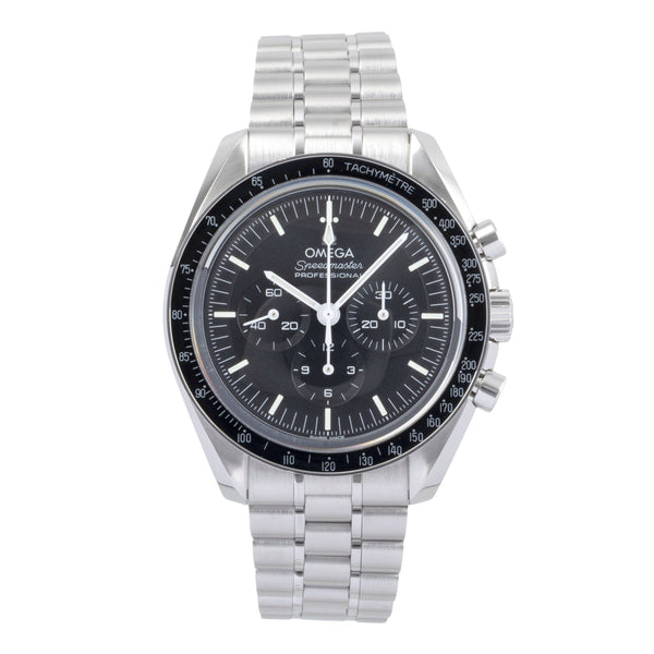 Omega Speedmaster Moonwatch cronografo acciaio carica manuale orologio da uomo 310.30.42.50.01.002 LP: 8700EUR  [2502354]