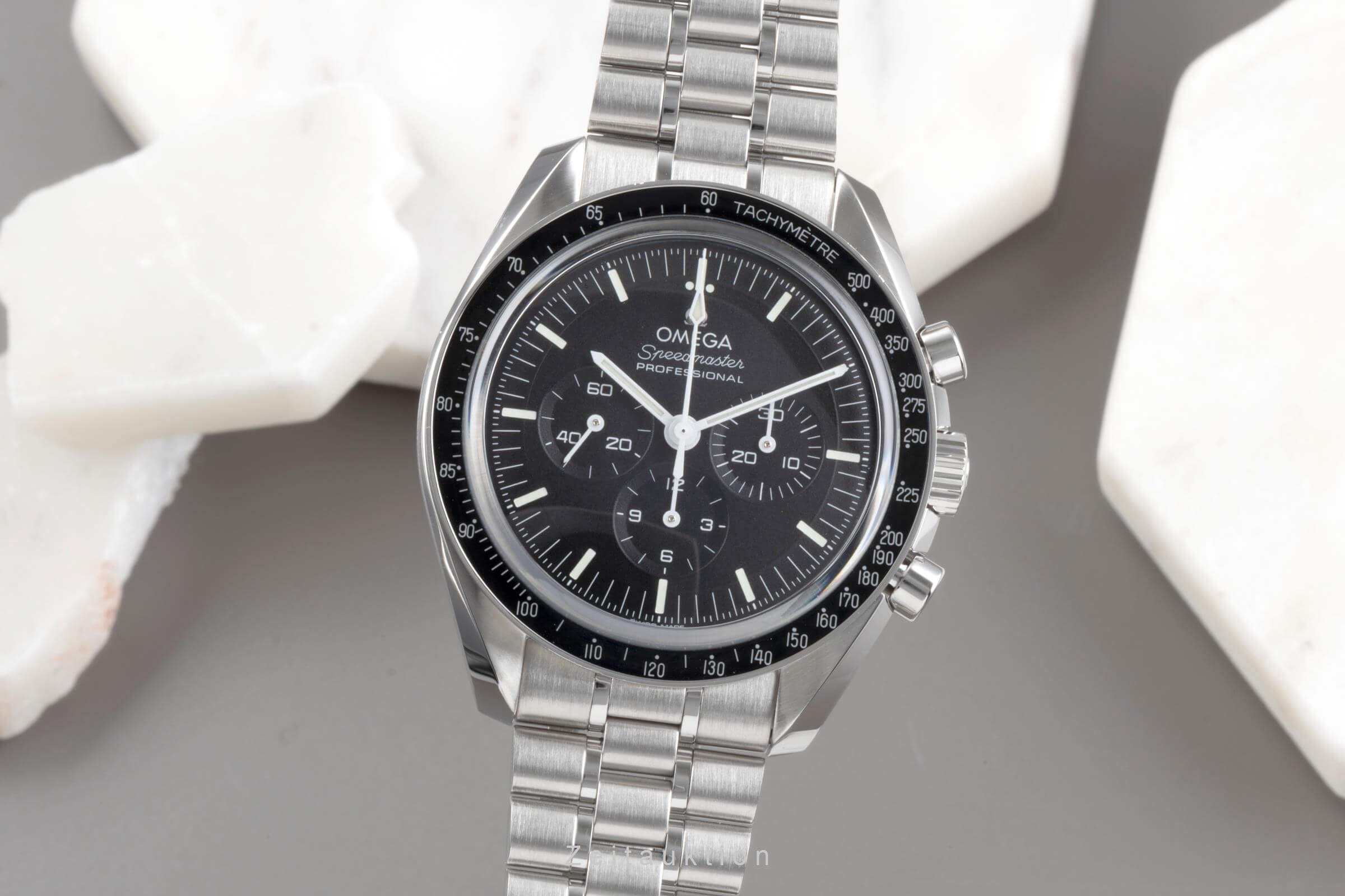 Omega Speedmaster Moonwatch cronografo acciaio carica manuale orologio da uomo 310.30.42.50.01.002 LP: 8700EUR  [2502354]