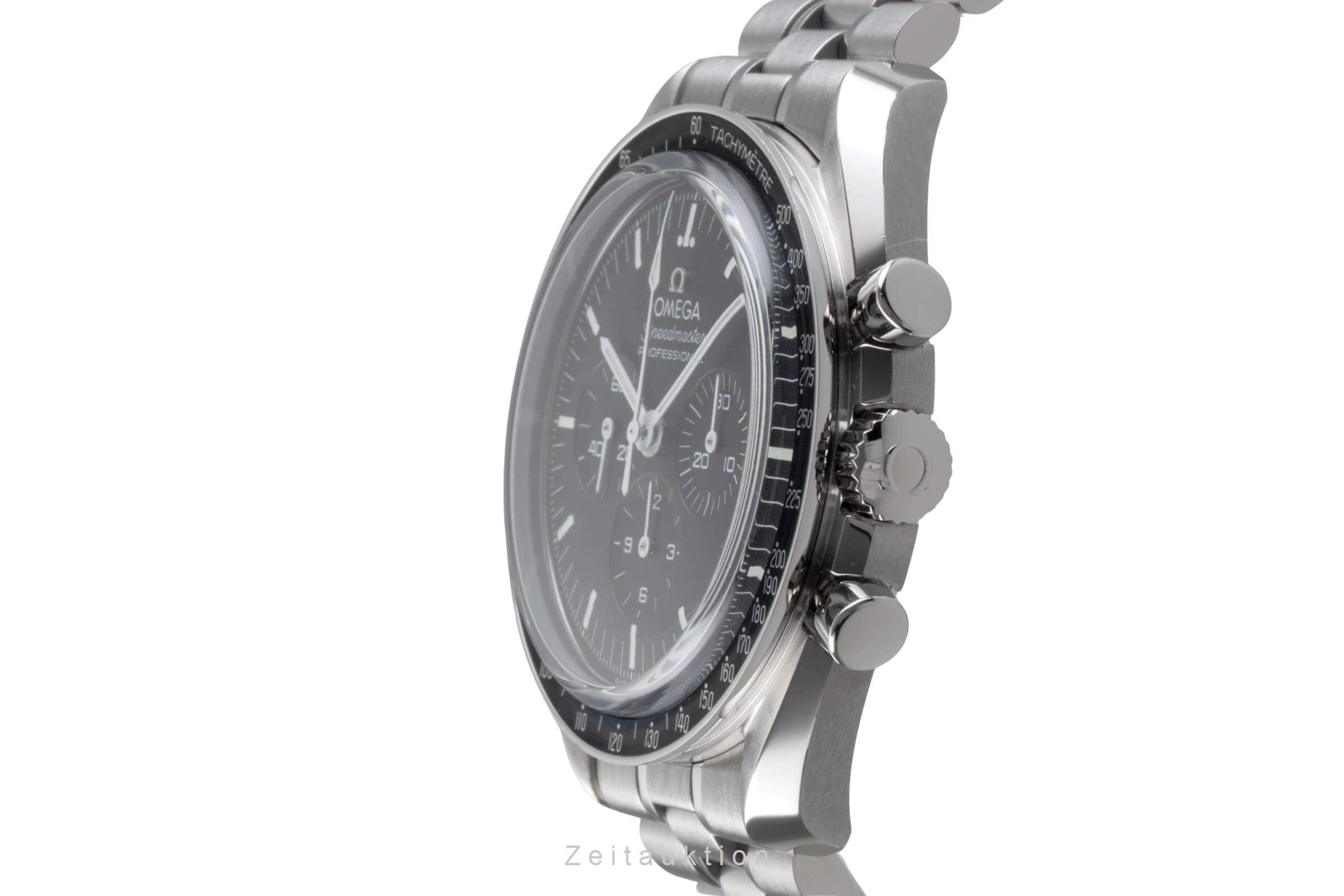 Omega Speedmaster Moonwatch cronografo acciaio carica manuale orologio da uomo 310.30.42.50.01.002 LP: 8700EUR  [2502354]