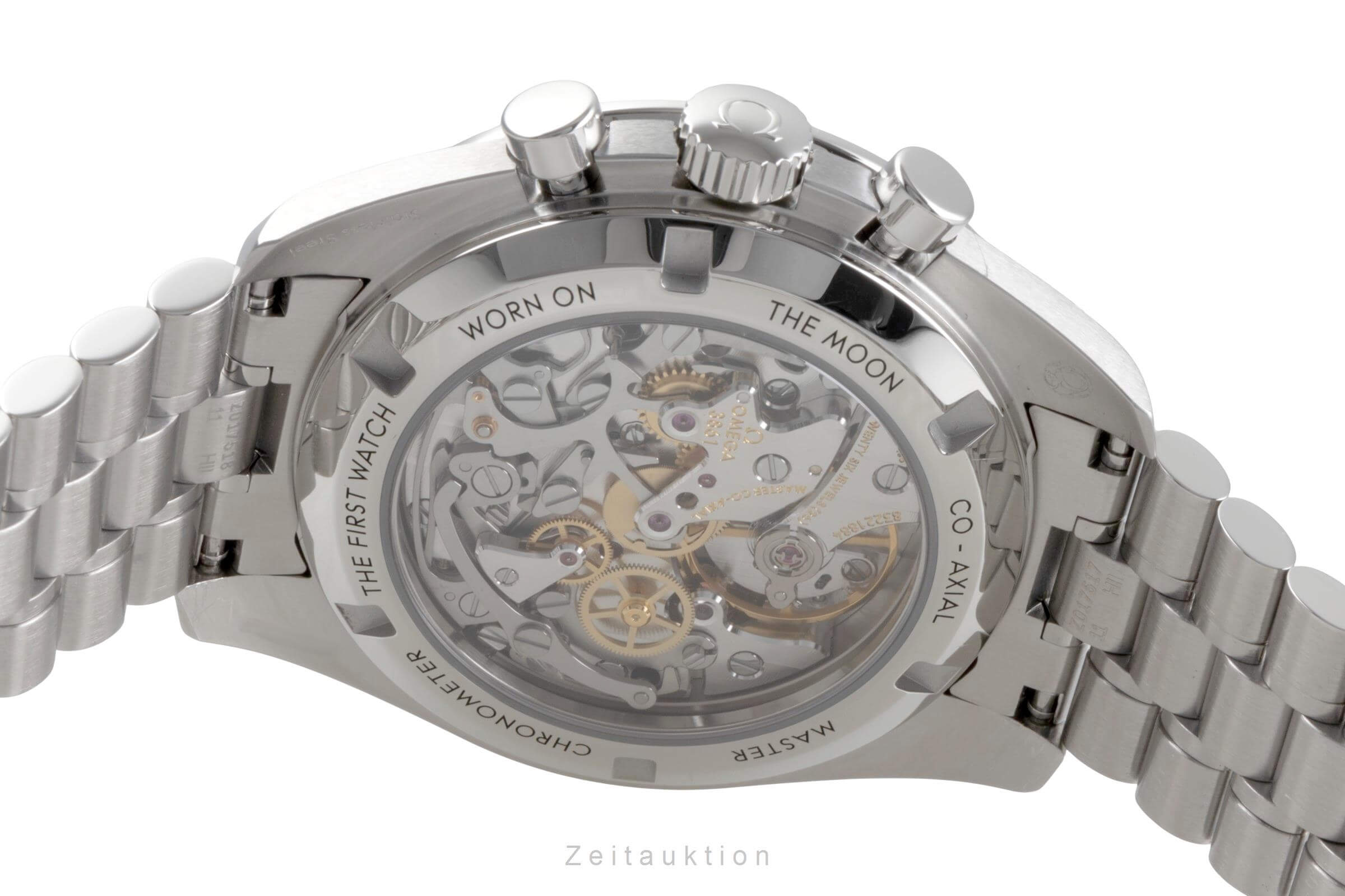 Omega Speedmaster Moonwatch cronografo acciaio carica manuale orologio da uomo 310.30.42.50.01.002 LP: 8700EUR  [2502354]