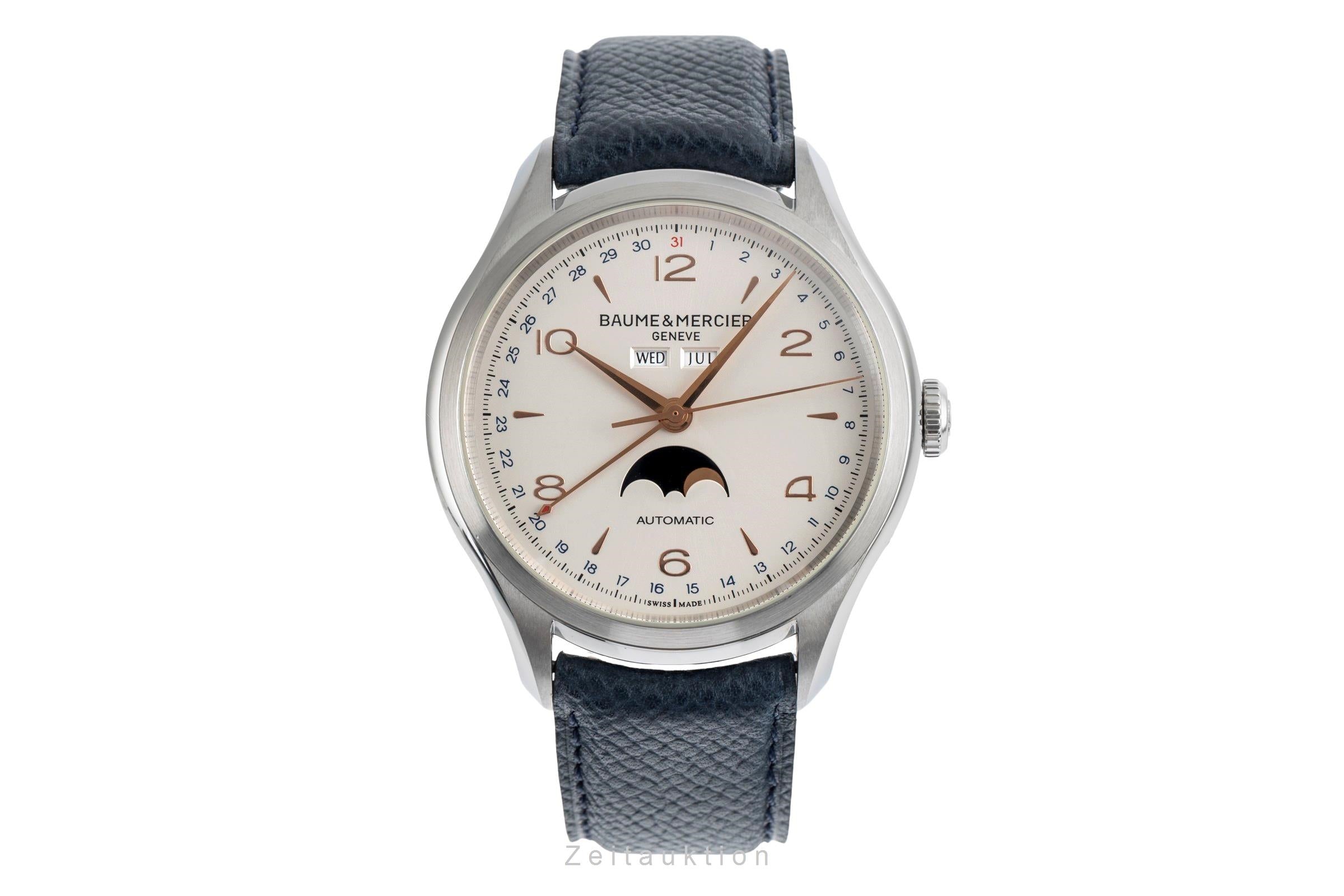 Baume & Mercier Clifton acero automático reloj para caballeros M0A10055  65718  [2502356]