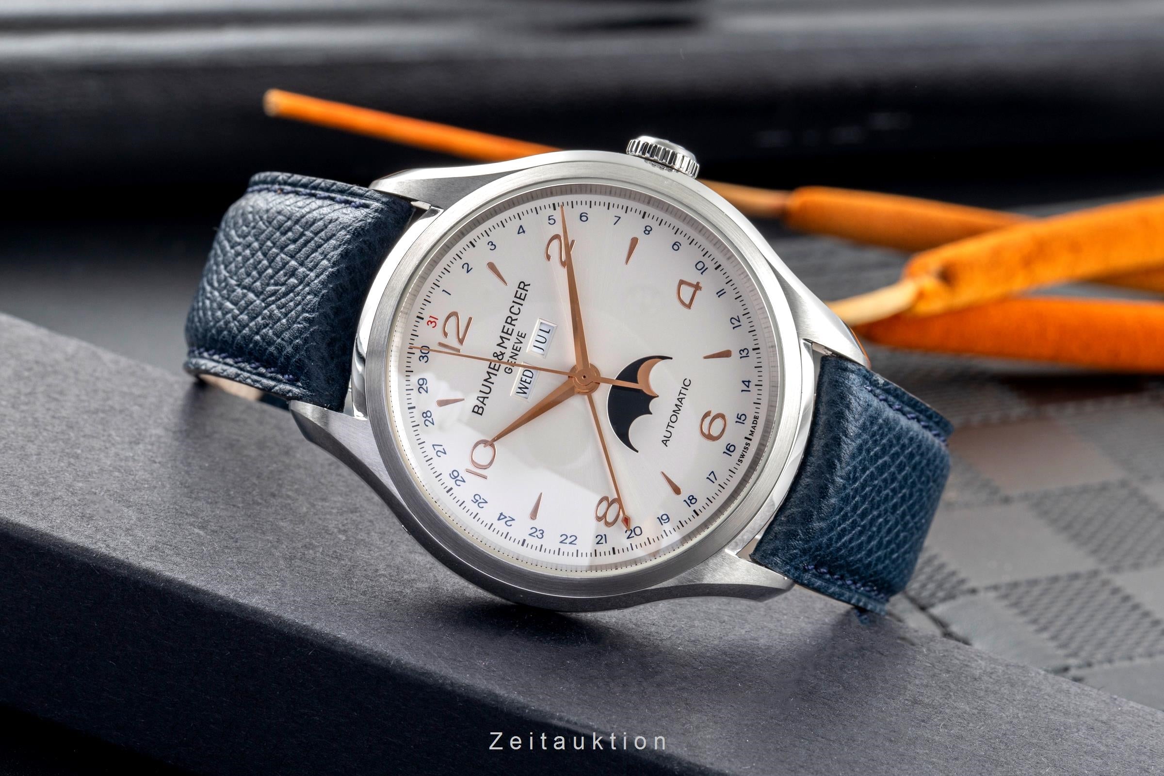 Baume & Mercier Clifton acero automático reloj para caballeros M0A10055  65718  [2502356]