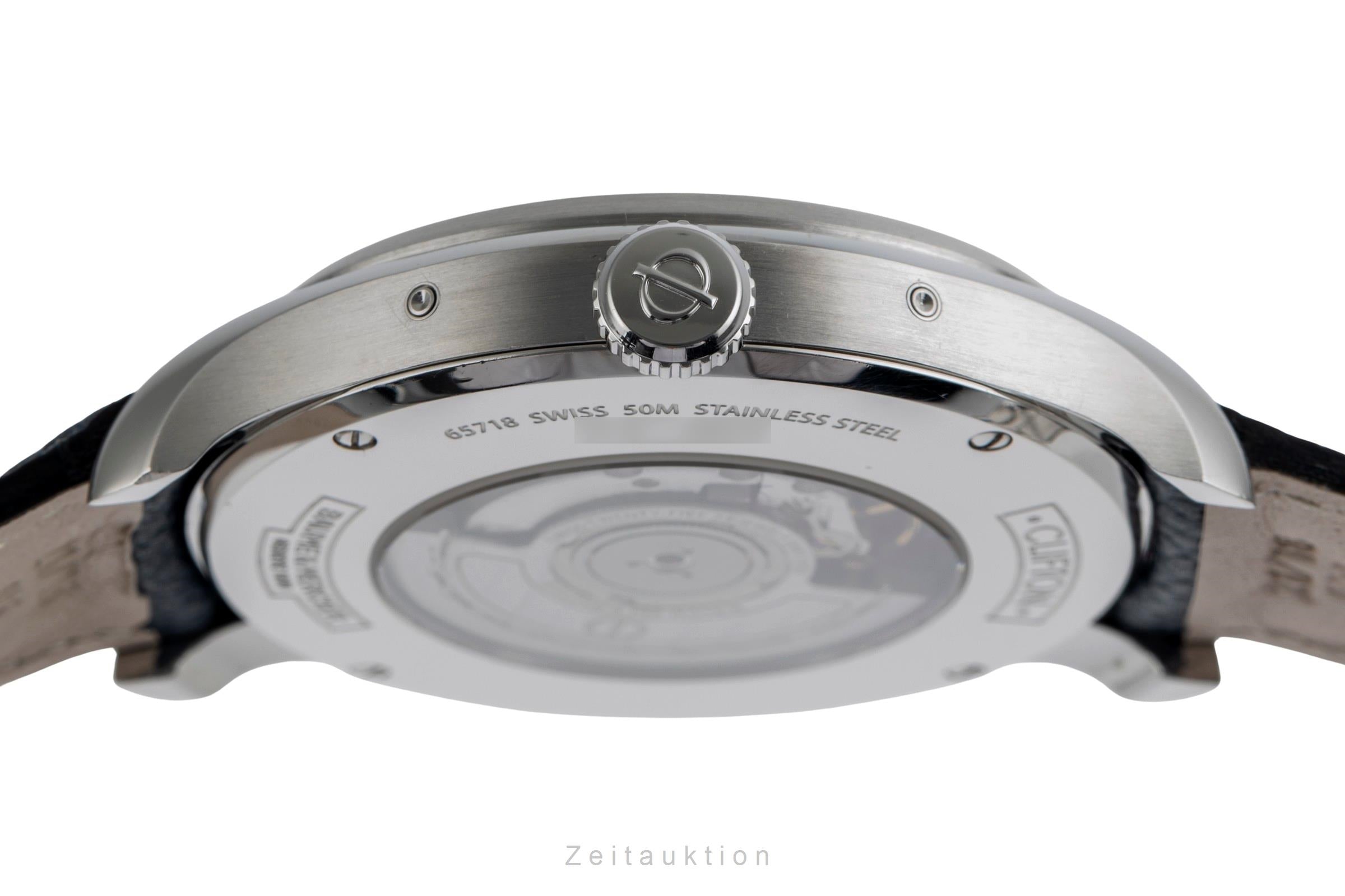 Baume & Mercier Clifton acero automático reloj para caballeros M0A10055  65718  [2502356]