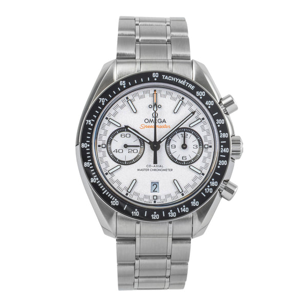 Omega Speedmaster Racing Co-Axial Stahl 329.30.44.51.04.001 B&P NP: 10400,- € [2502359]