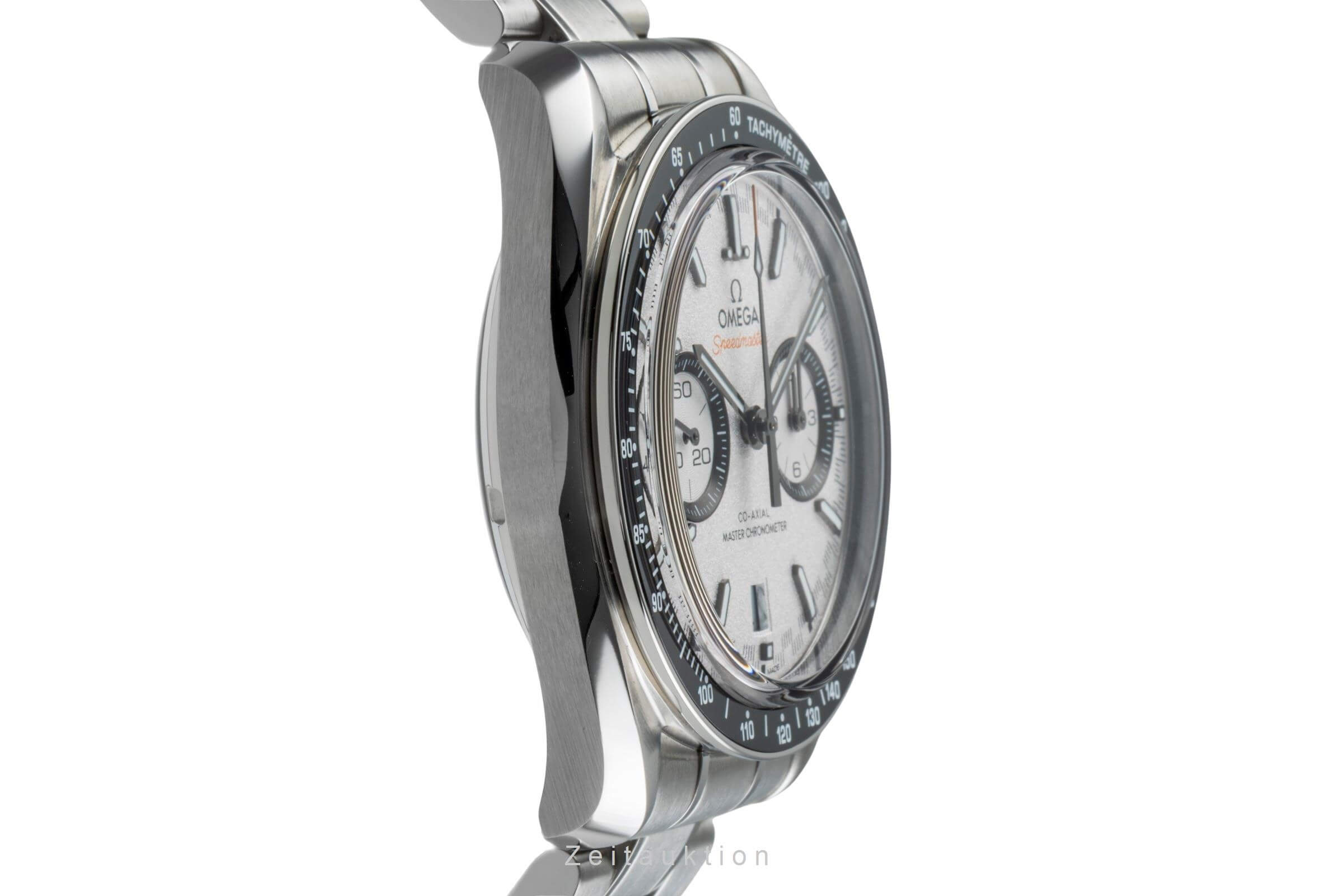 Omega Speedmaster Racing Co-Axial Stahl 329.30.44.51.04.001 B&P NP: 10400,- € [2502359]