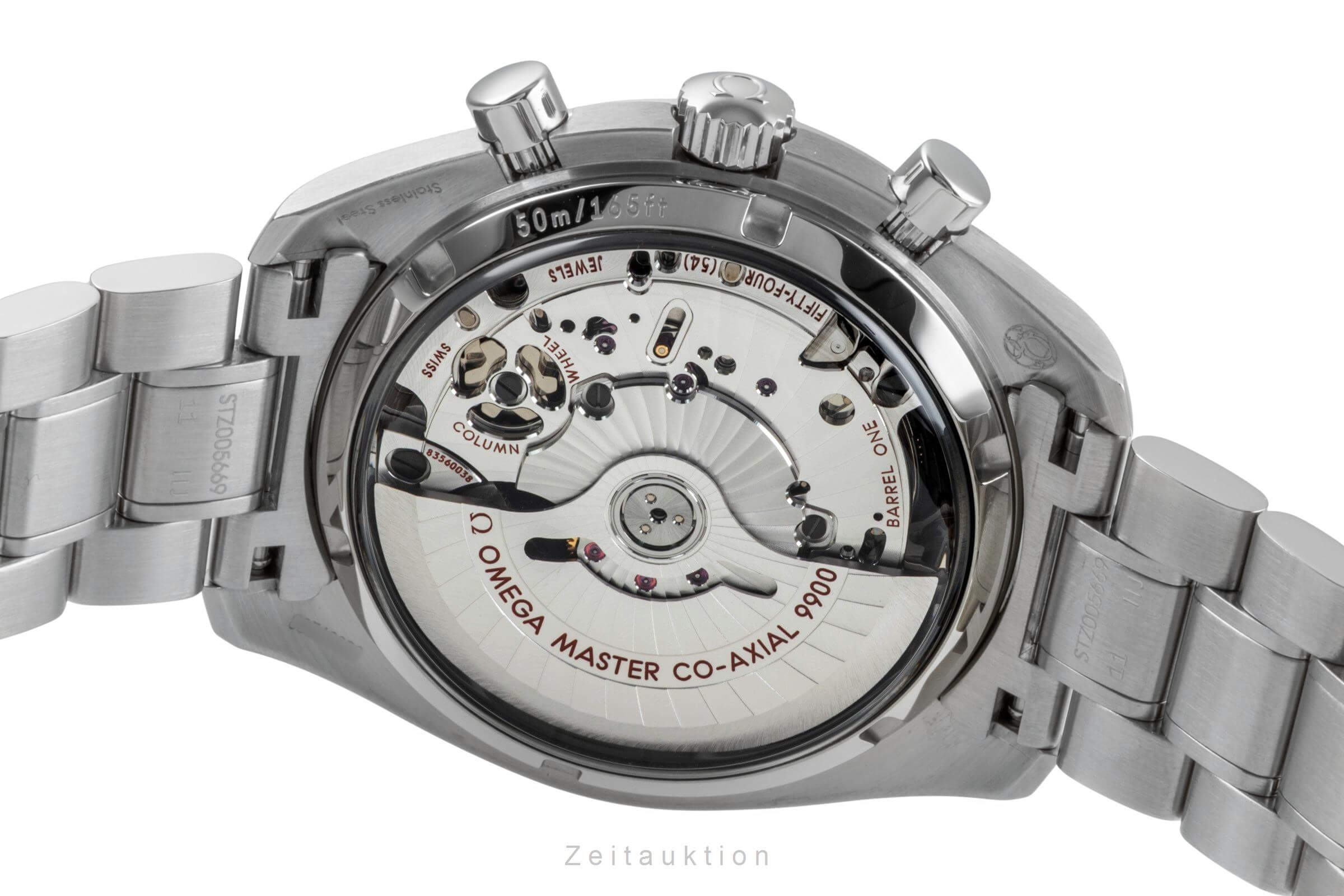 Omega Speedmaster Racing Co-Axial Stahl 329.30.44.51.04.001 B&P NP: 10400,- € [2502359]