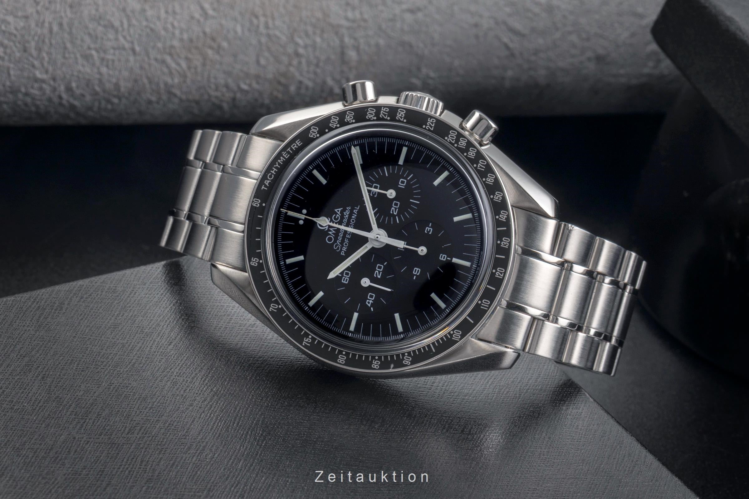 Omega Speedmaster Moonwatch chronographe acier à remontage manuel montre pour hommes 3570.50.00  [2502361]