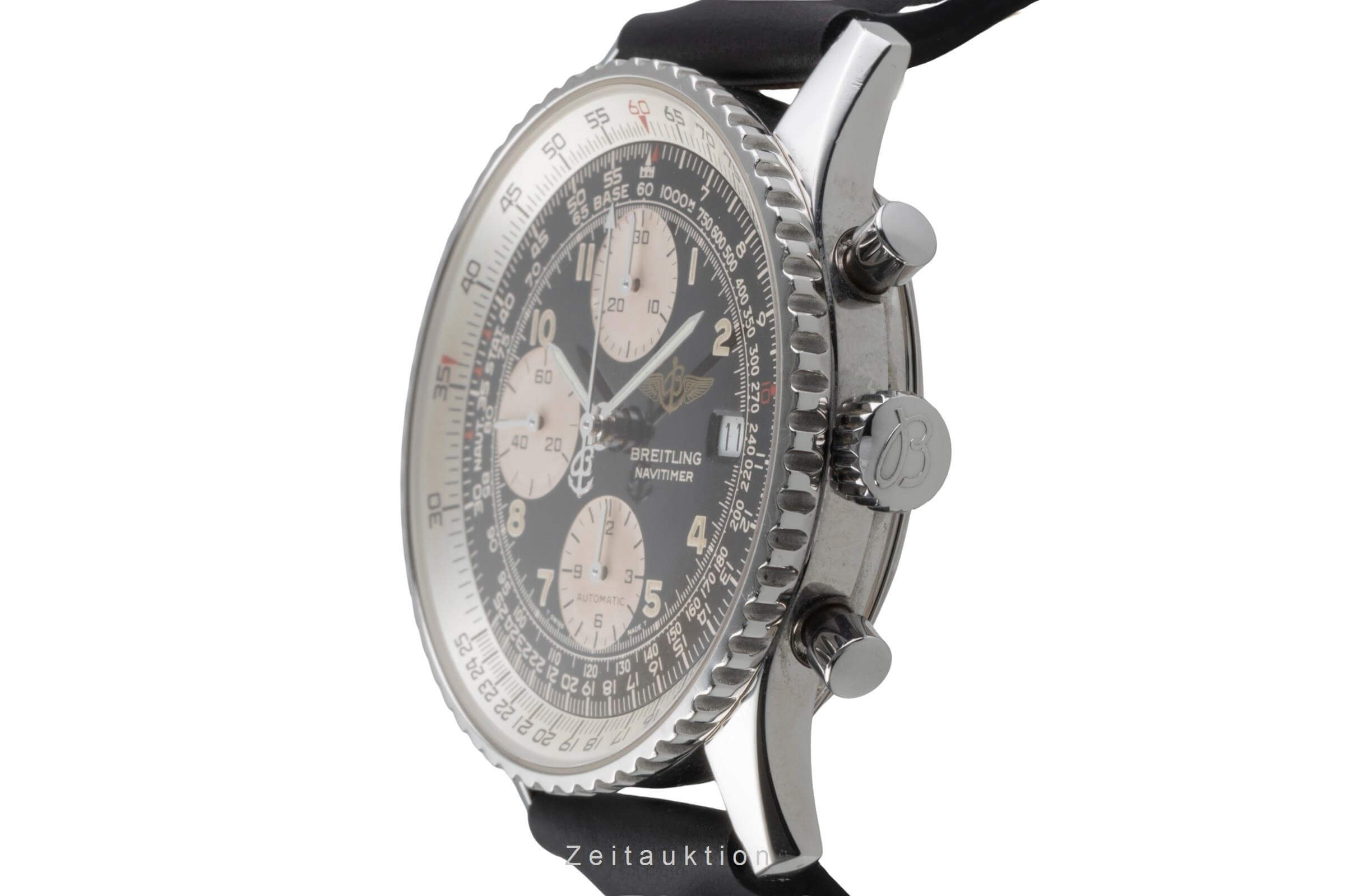 Breitling Old Navitimer cronografo acciaio automatismo orologio da uomo A13022  [2502362]