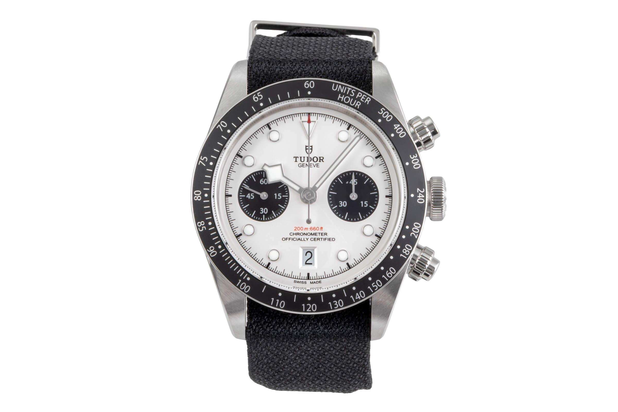 Tudor Black Bay chronograph steel automatic men's watch 79360N  [2502364]