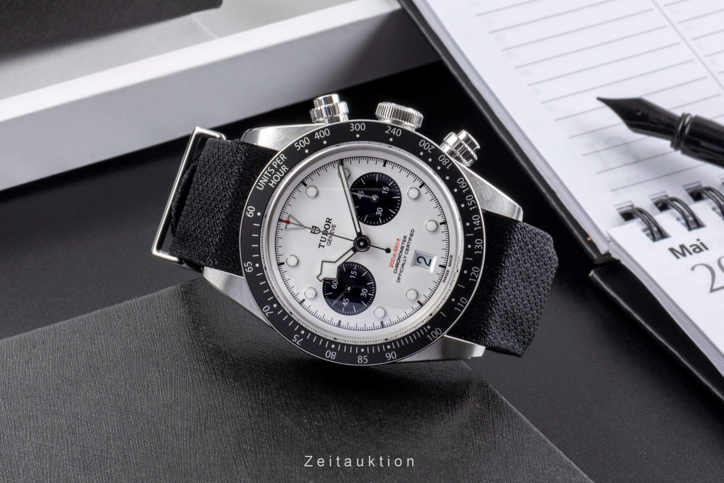 Tudor Black Bay chronograph steel automatic men's watch 79360N  [2502364]