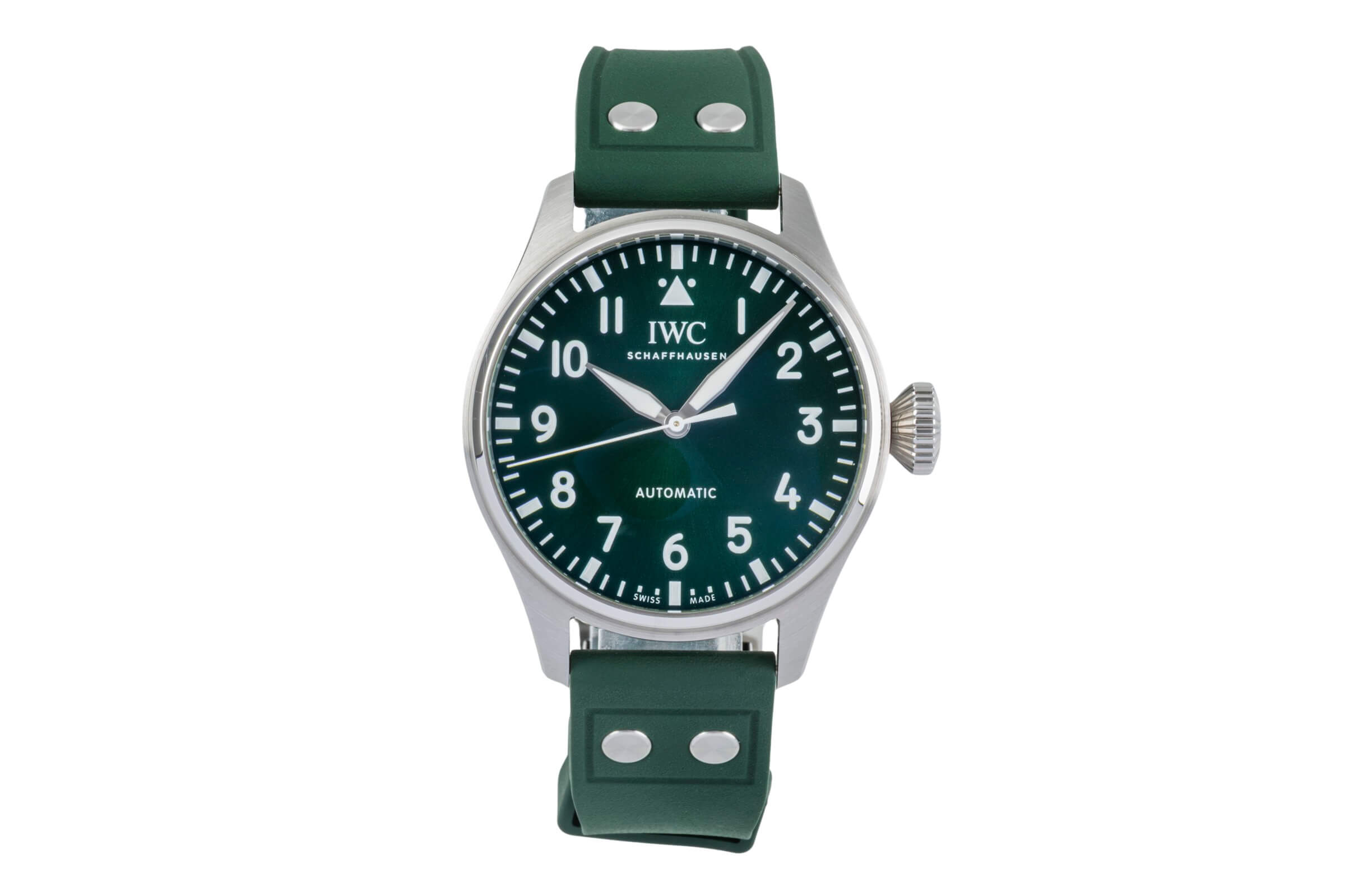 IWC Big Pilot acciaio automatismo orologio da uomo IW329306 LP: 9600EUR  [2502366]