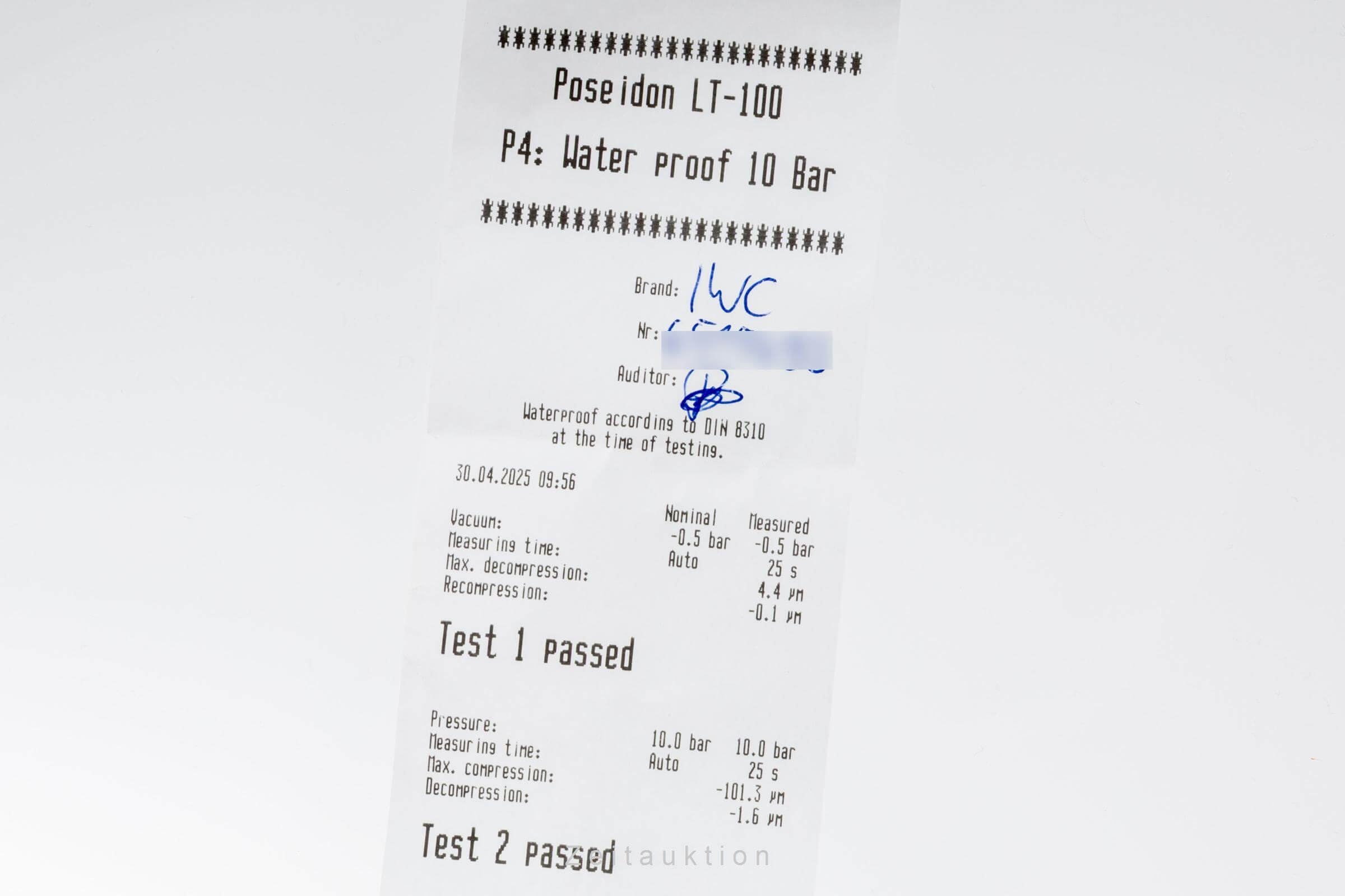 IWC Big Pilot acciaio automatismo orologio da uomo IW329306 LP: 9600EUR  [2502366]