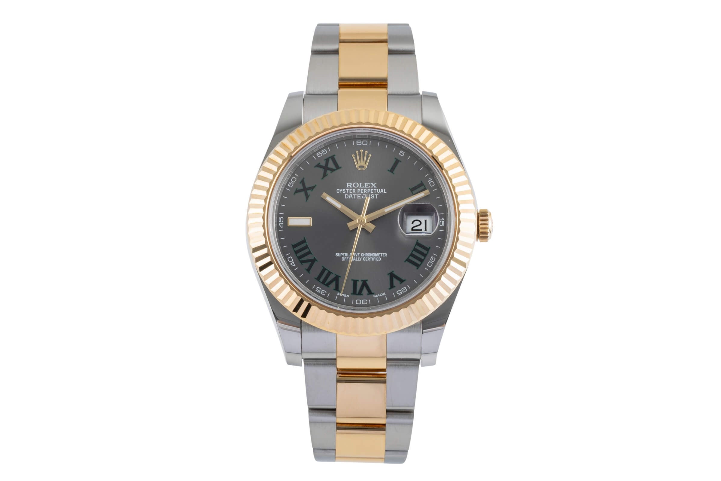 Rolex Datejust acciaio / oro automatismo orologio da uomo 116333  [2502367]