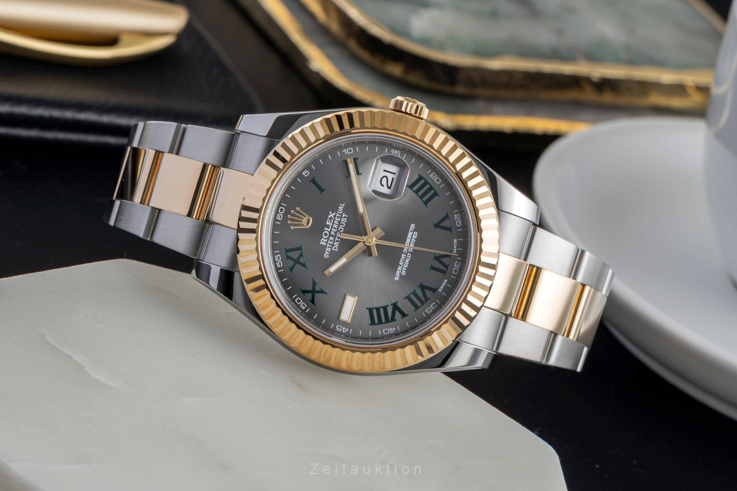 Rolex Datejust acciaio / oro automatismo orologio da uomo 116333  [2502367]