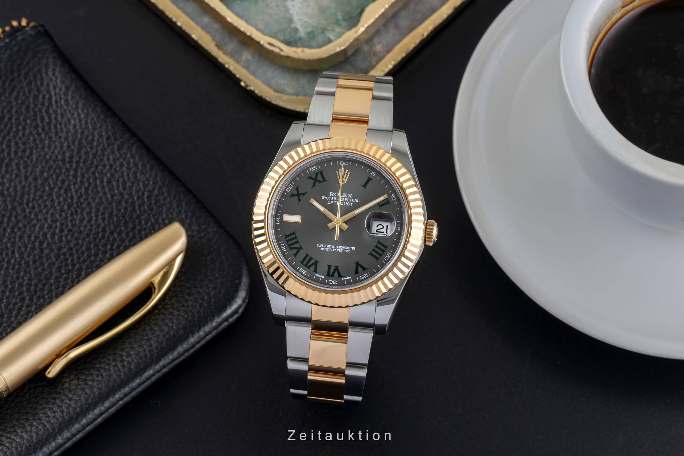 Rolex Datejust acciaio / oro automatismo orologio da uomo 116333  [2502367]