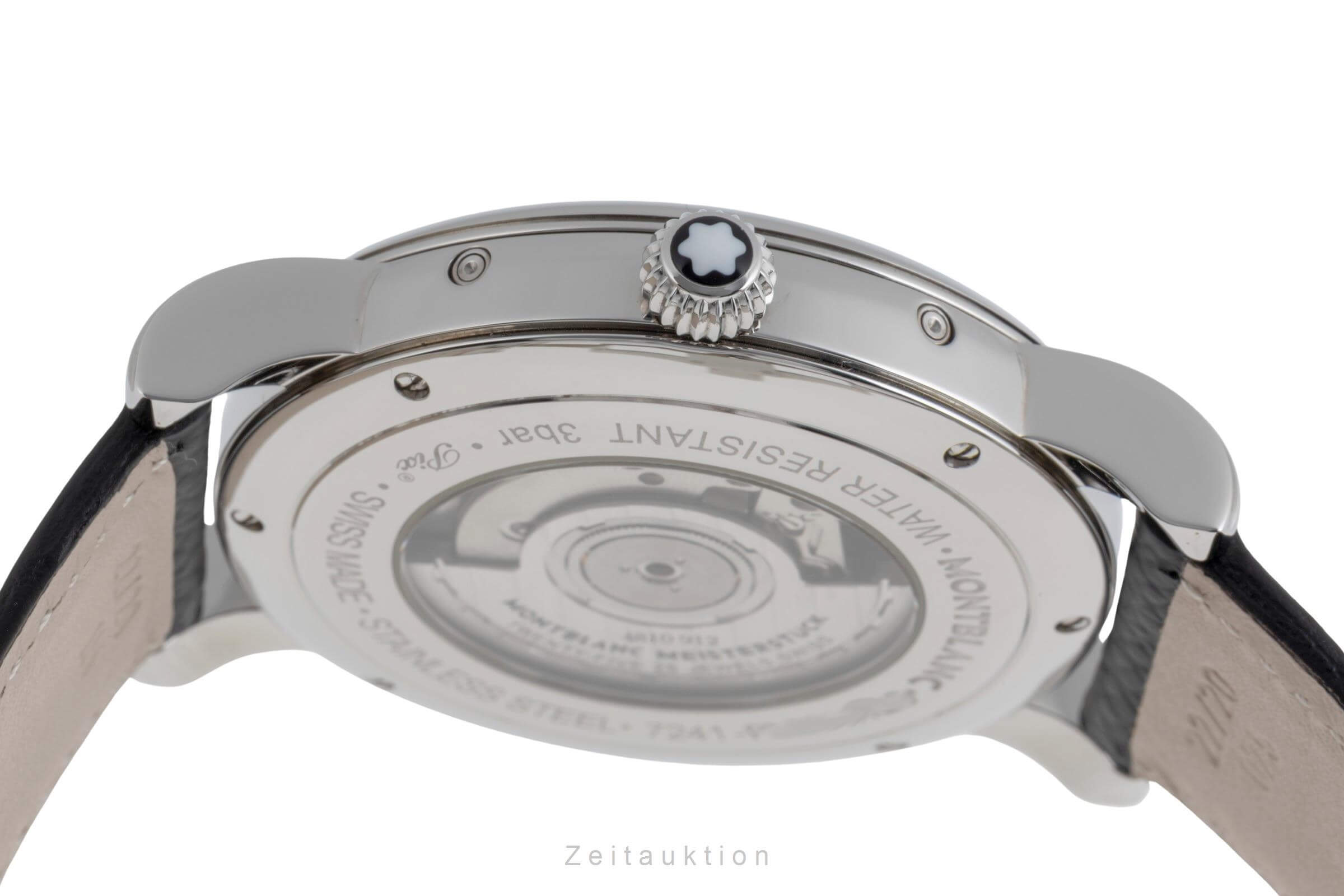 Montblanc 1858 acier automatique montre pour hommes 7241  [2502369]