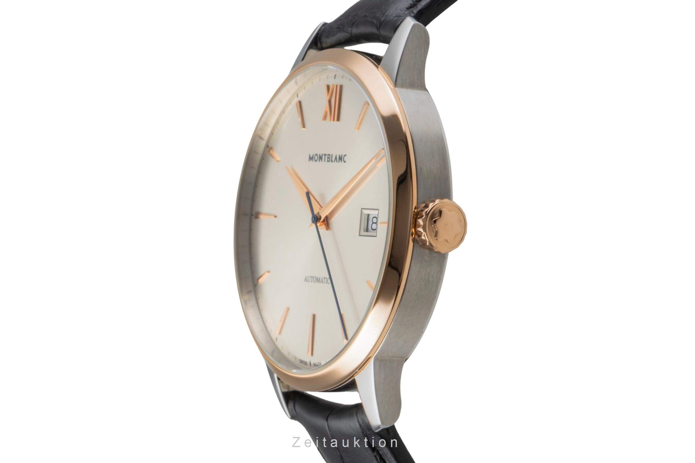 Montblanc Heritage acciaio / oro automatismo orologio da uomo 111624   7323  [2502371]