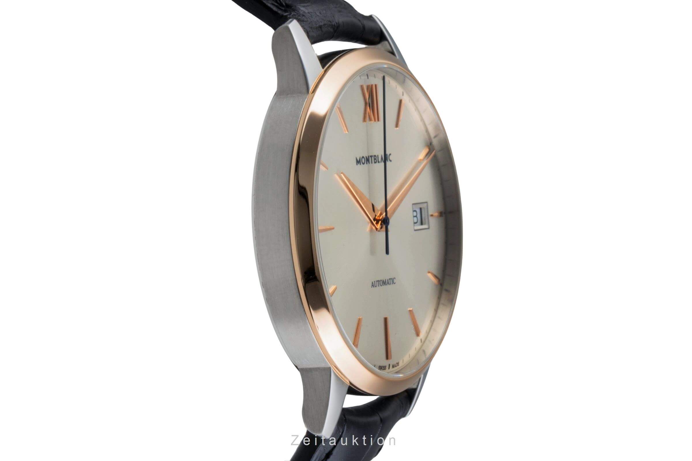 Montblanc Heritage acciaio / oro automatismo orologio da uomo 111624   7323  [2502371]