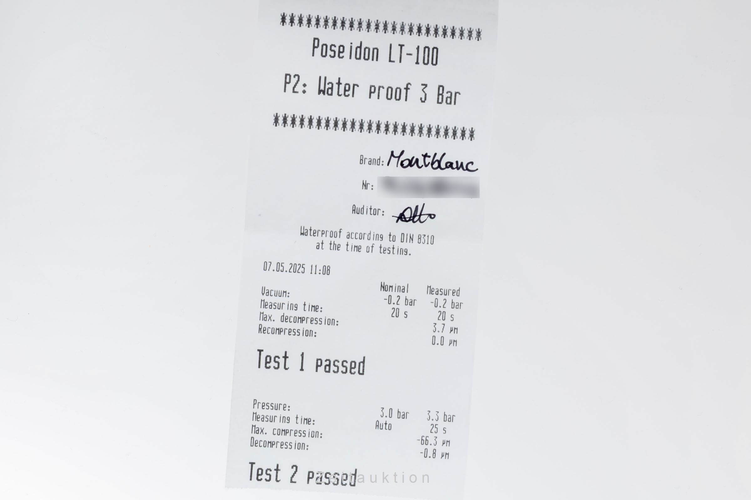 Montblanc Heritage acciaio / oro automatismo orologio da uomo 111624   7323  [2502371]