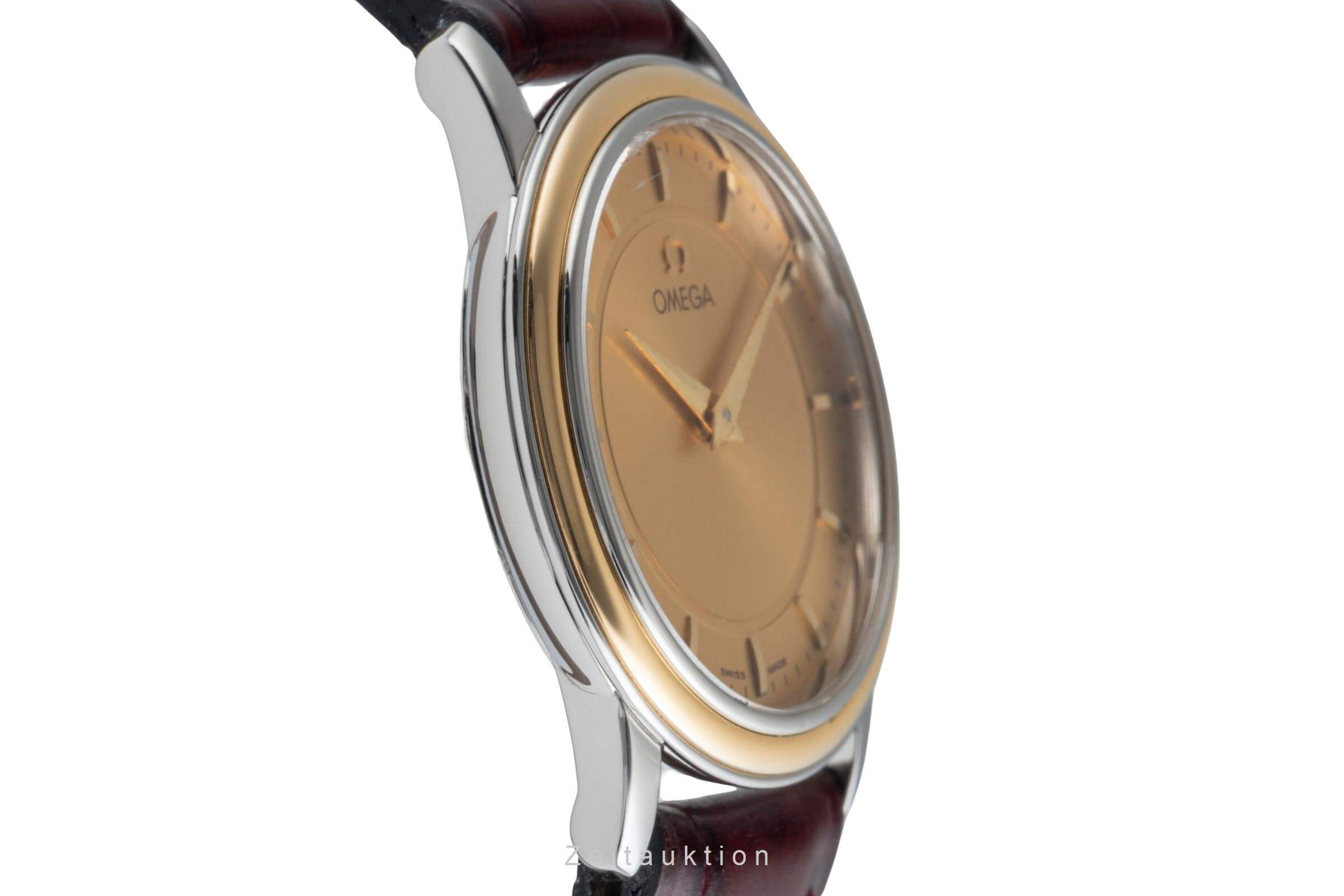 Omega De Ville acero / oro cuarzo reloj para damas  959.1150  [2502372]