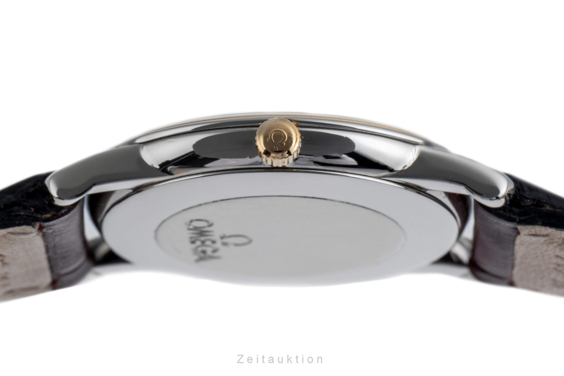 Omega De Ville acero / oro cuarzo reloj para damas  959.1150  [2502372]