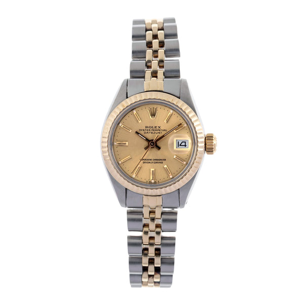 Rolex Lady Datejust acier / or  automatique montre pour femmes 6917  [2502373]