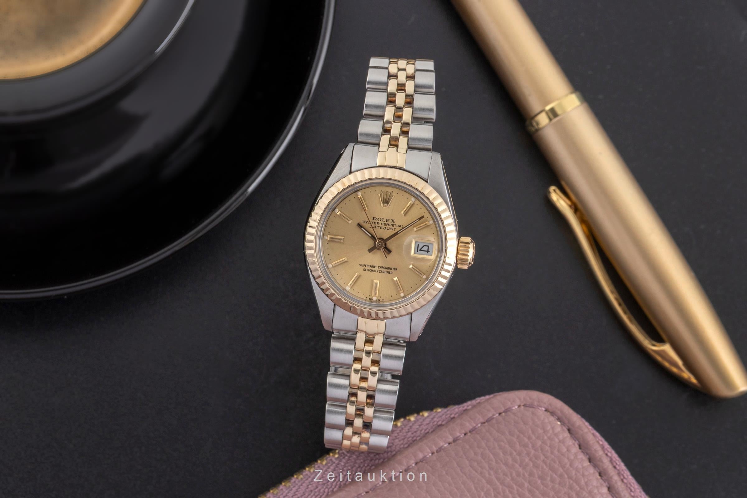 Rolex Lady Datejust acier / or  automatique montre pour femmes 6917  [2502373]