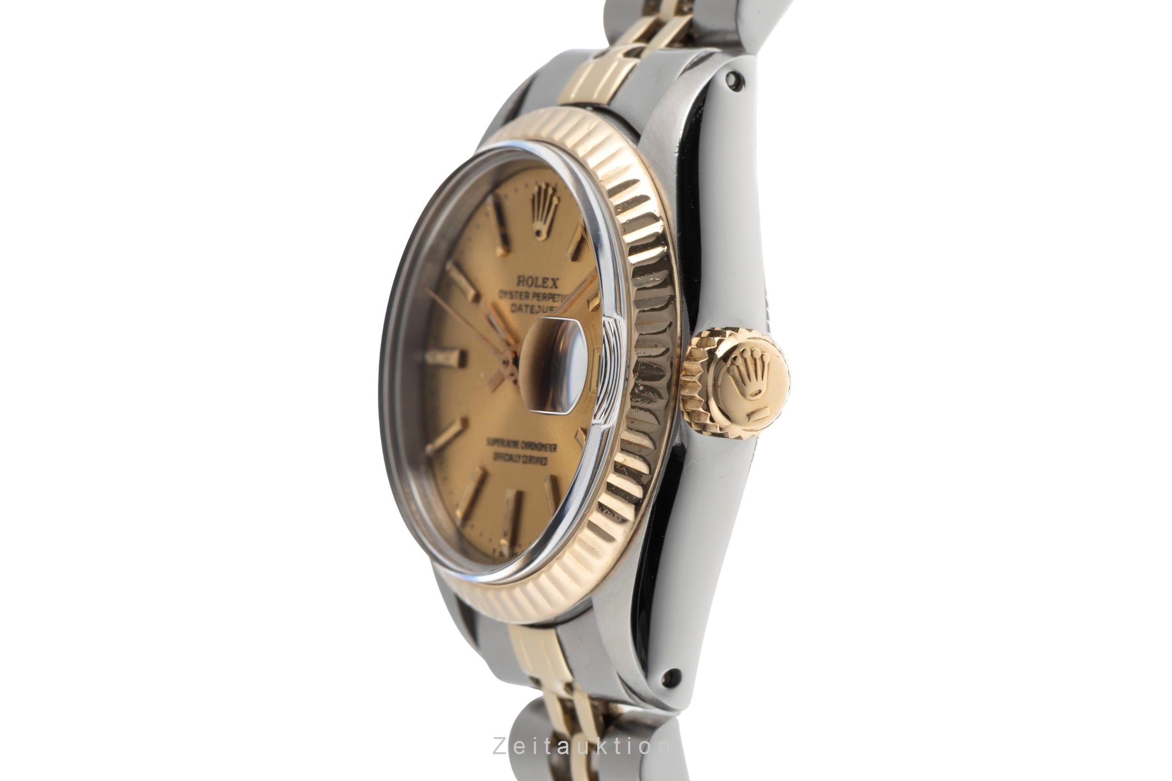 Rolex Lady Datejust acier / or  automatique montre pour femmes 6917  [2502373]