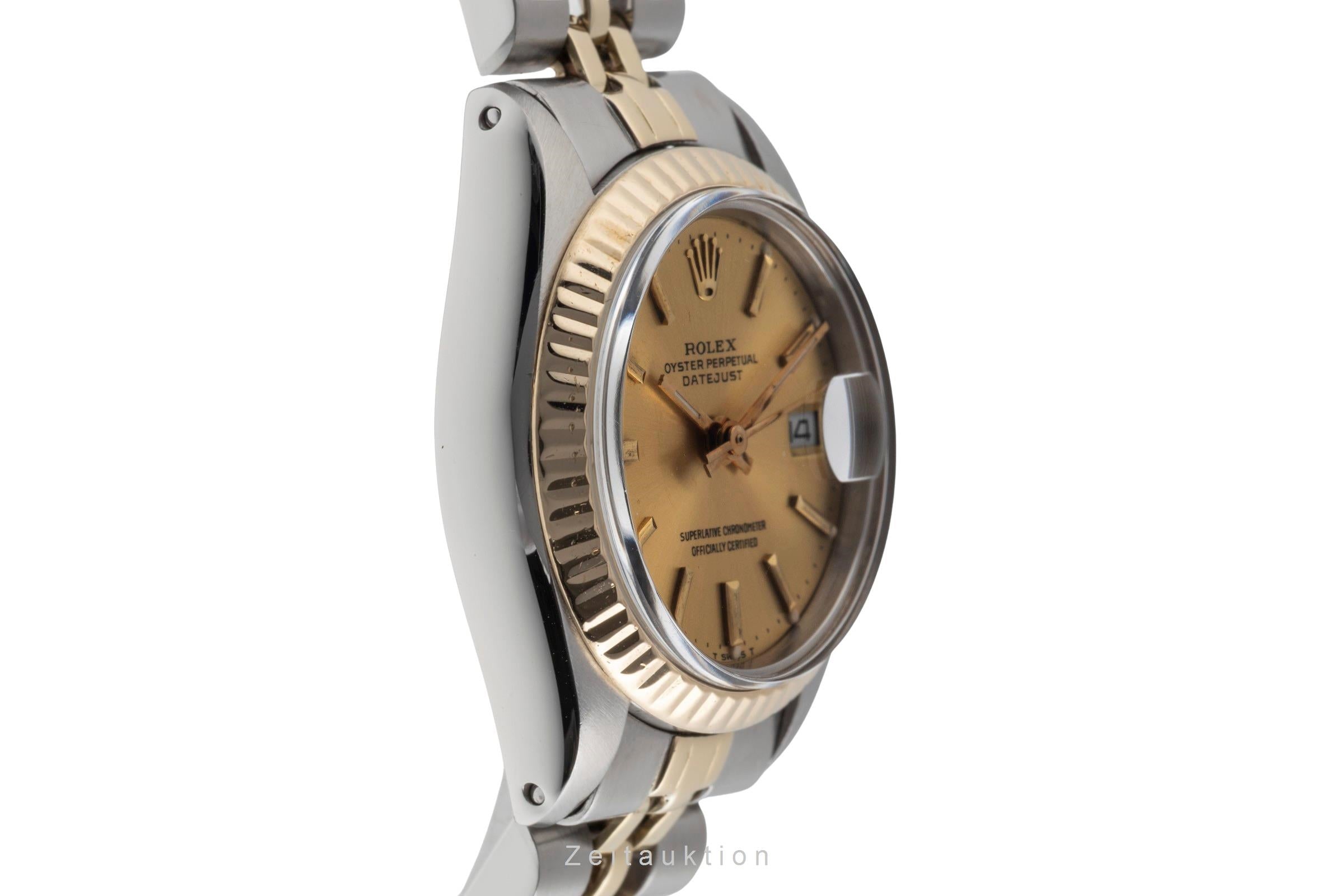 Rolex Lady Datejust acier / or  automatique montre pour femmes 6917  [2502373]