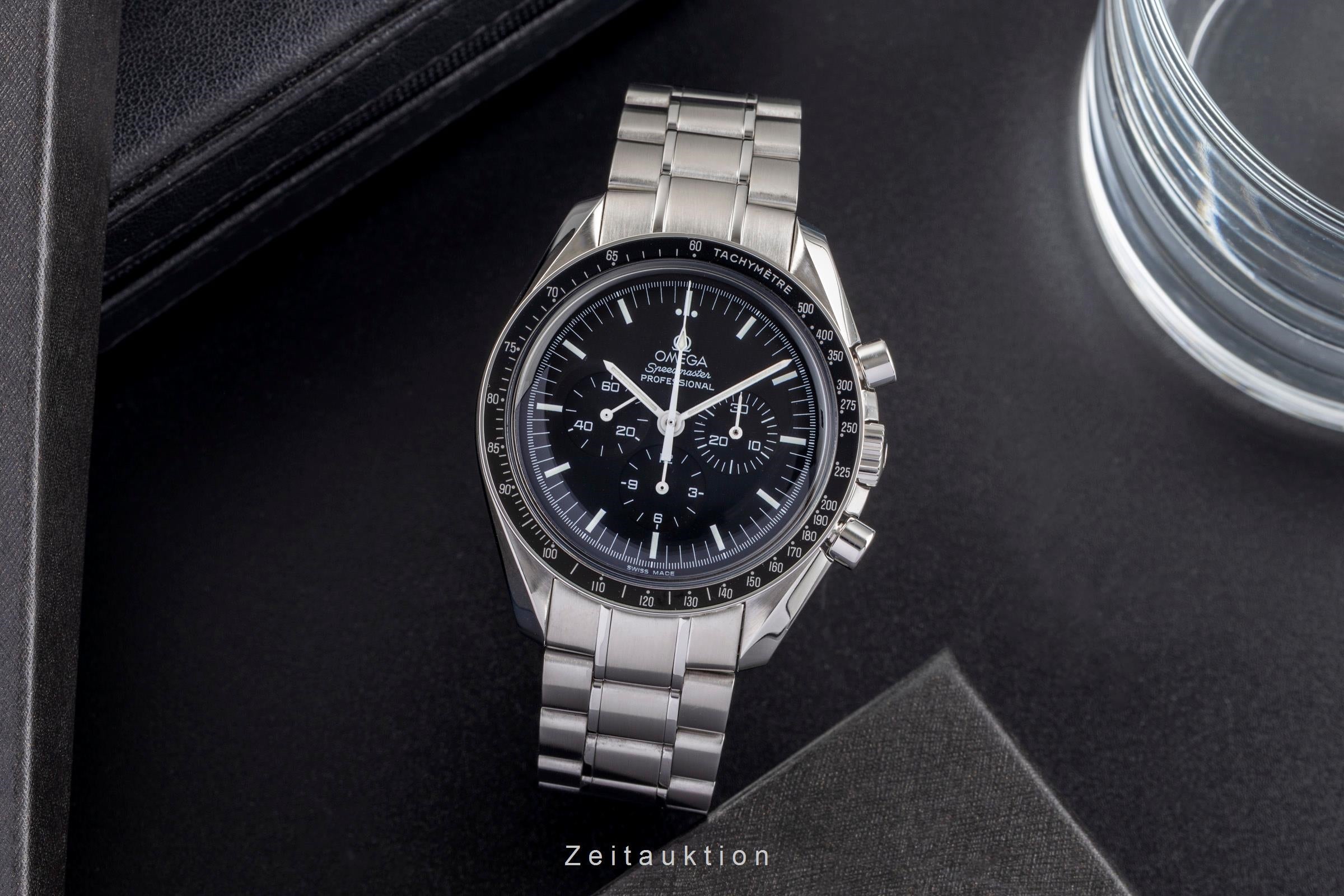 Omega Speedmaster Moonwatch chronographe acier à remontage manuel montre pour hommes 3570.50.00  [2502375]