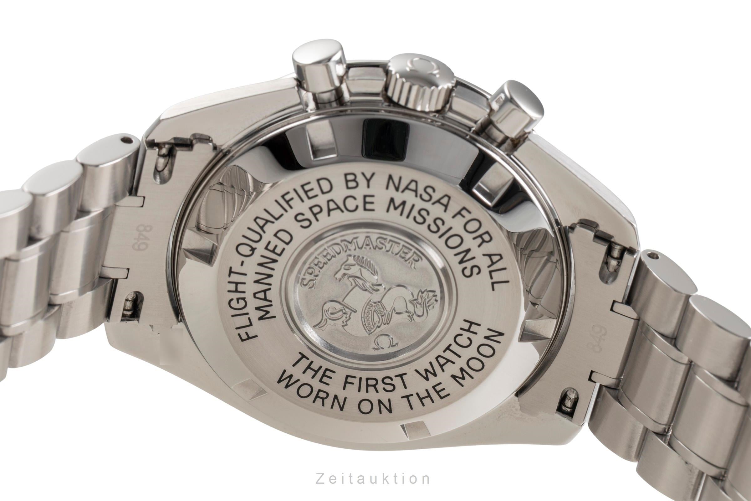 Omega Speedmaster Moonwatch chronographe acier à remontage manuel montre pour hommes 3570.50.00  [2502375]