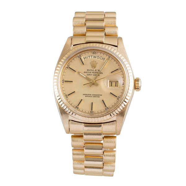 Rolex Day-Date 36 18k (0,750) Gold Automatik Herrenuhr Ref. 1803 Vintage [2502376]