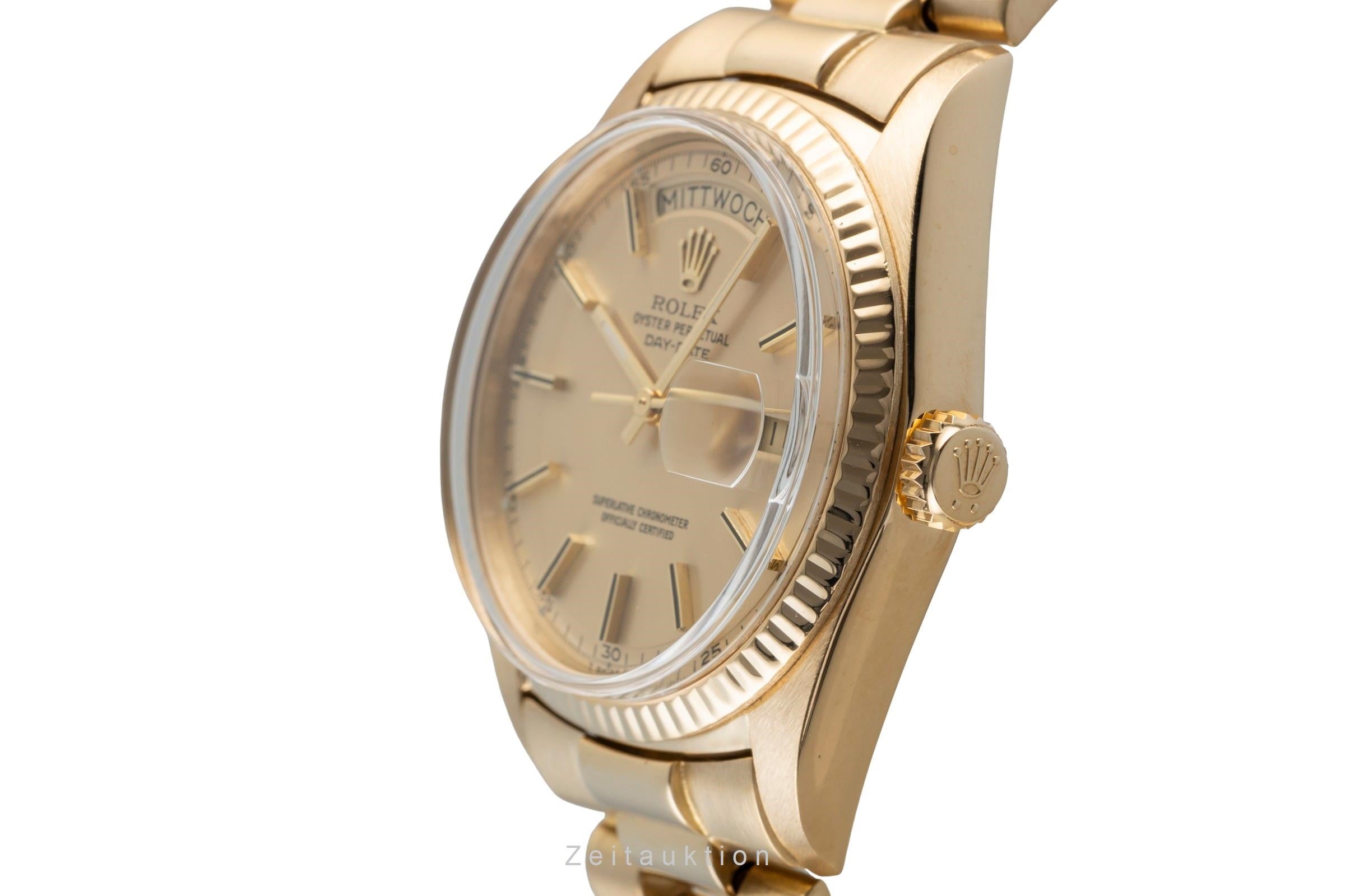 Rolex Day-Date 36 18k (0,750) Gold Automatik Herrenuhr Ref. 1803 Vintage [2502376]