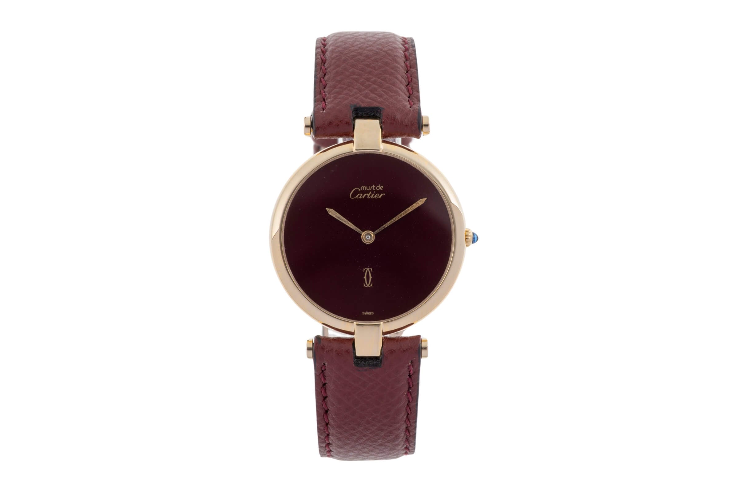 Cartier Vermeil silver-gilt quartz unisex Vintage  [2502379]