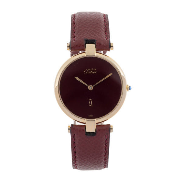 Cartier Vermeil silver-gilt quartz unisex Vintage  [2502379]