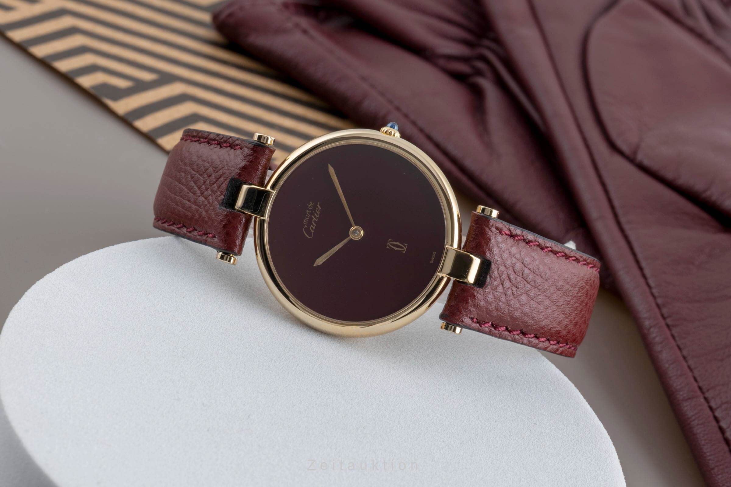 Cartier Vermeil silver-gilt quartz unisex Vintage  [2502379]