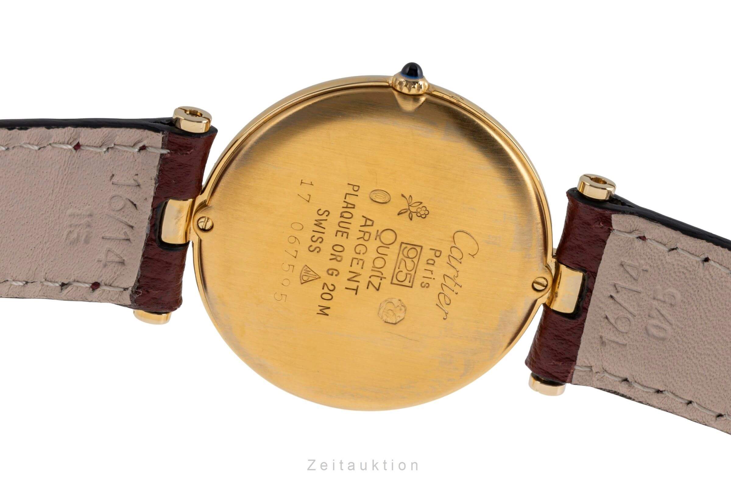 Cartier Vermeil silver-gilt quartz unisex Vintage  [2502379]