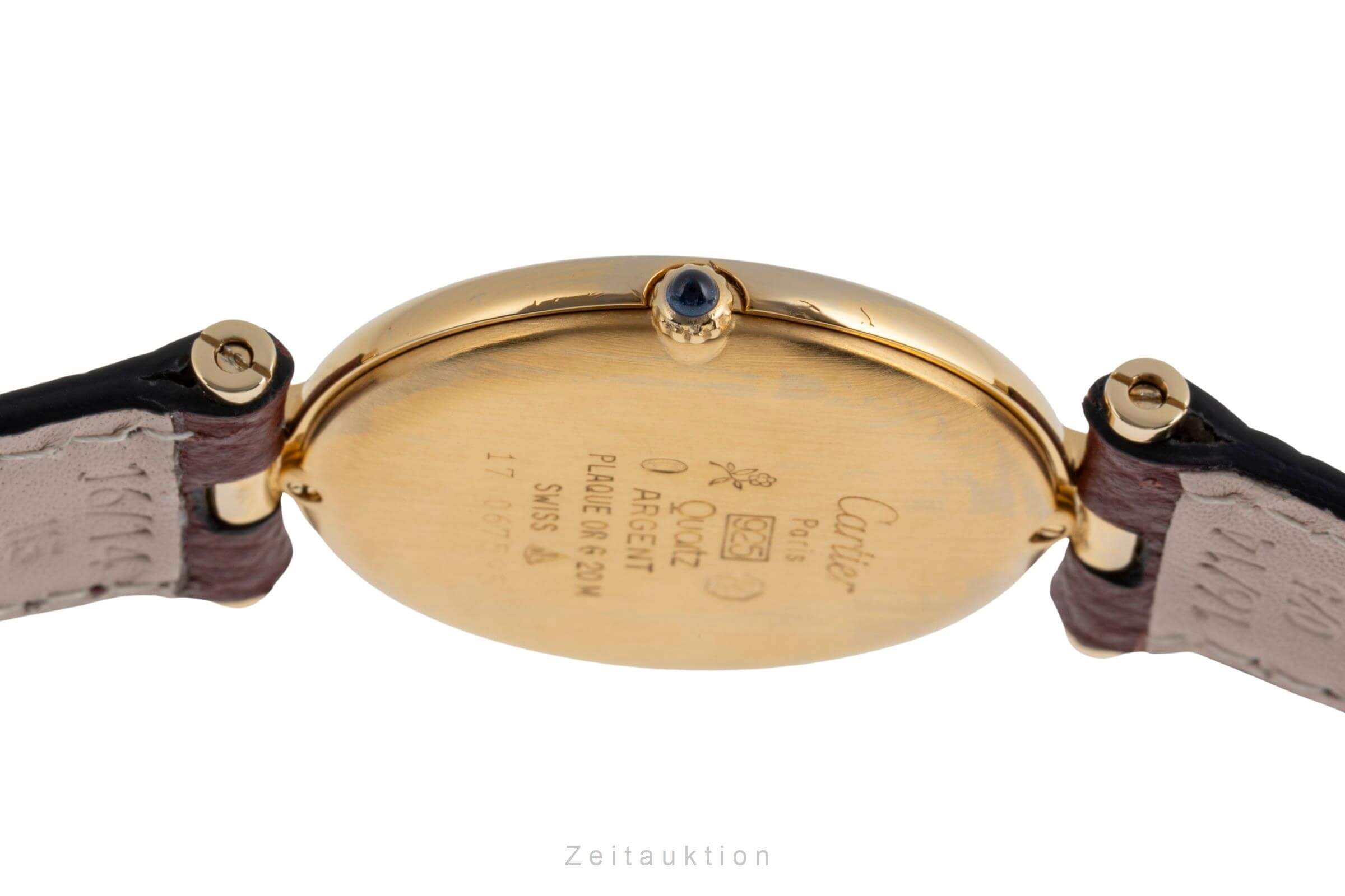 Cartier Vermeil silver-gilt quartz unisex Vintage  [2502379]