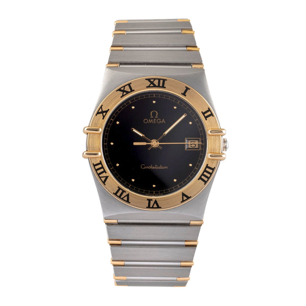 Omega Constellation Stahl / Gold Datum Herrenuhr Ref. 396.1070 Klassiker [2502380]