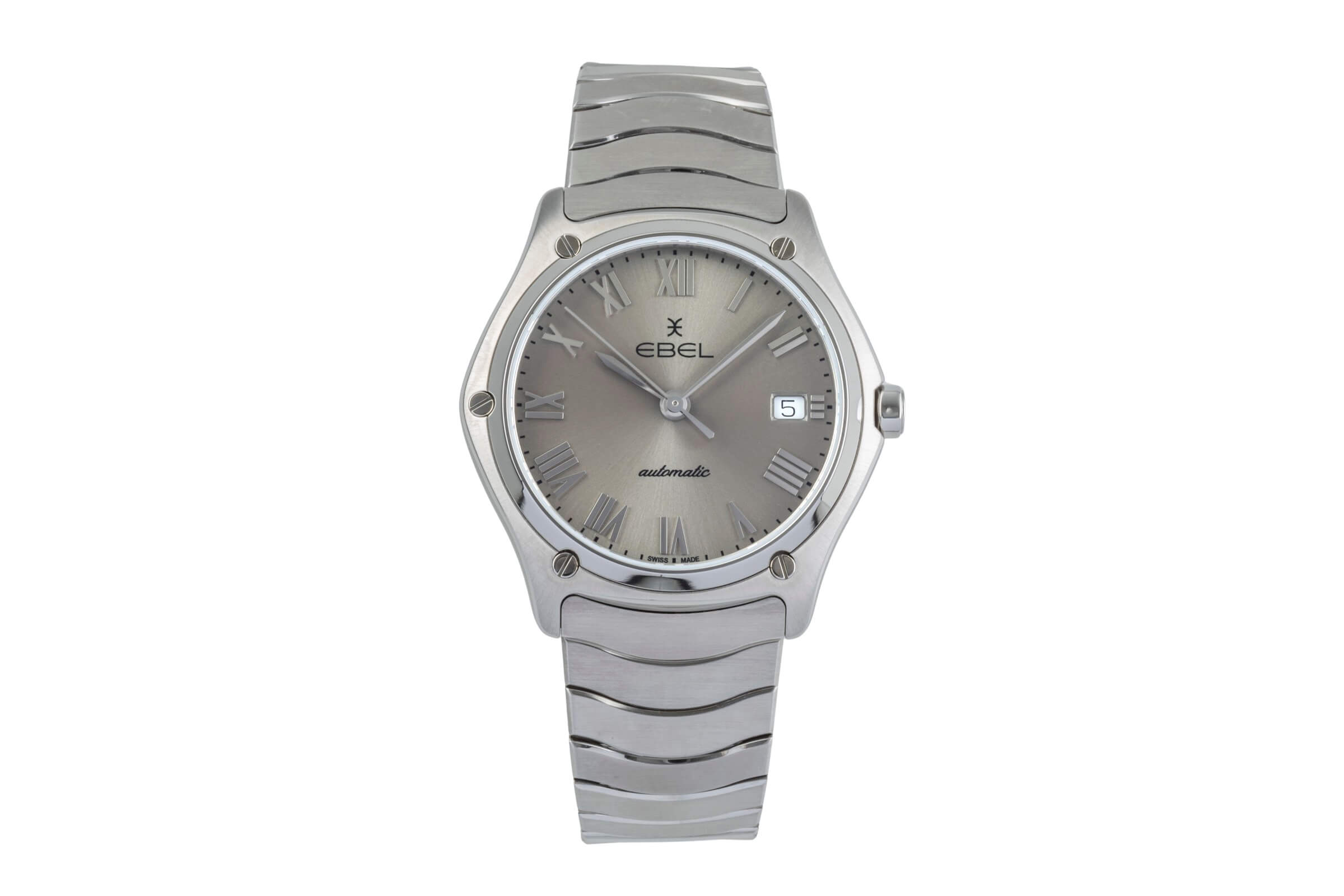 Ebel Classic Sport acero automático reloj para caballeros 1216651 05.4.14.2071 LP: 2950EUR  [2502384]