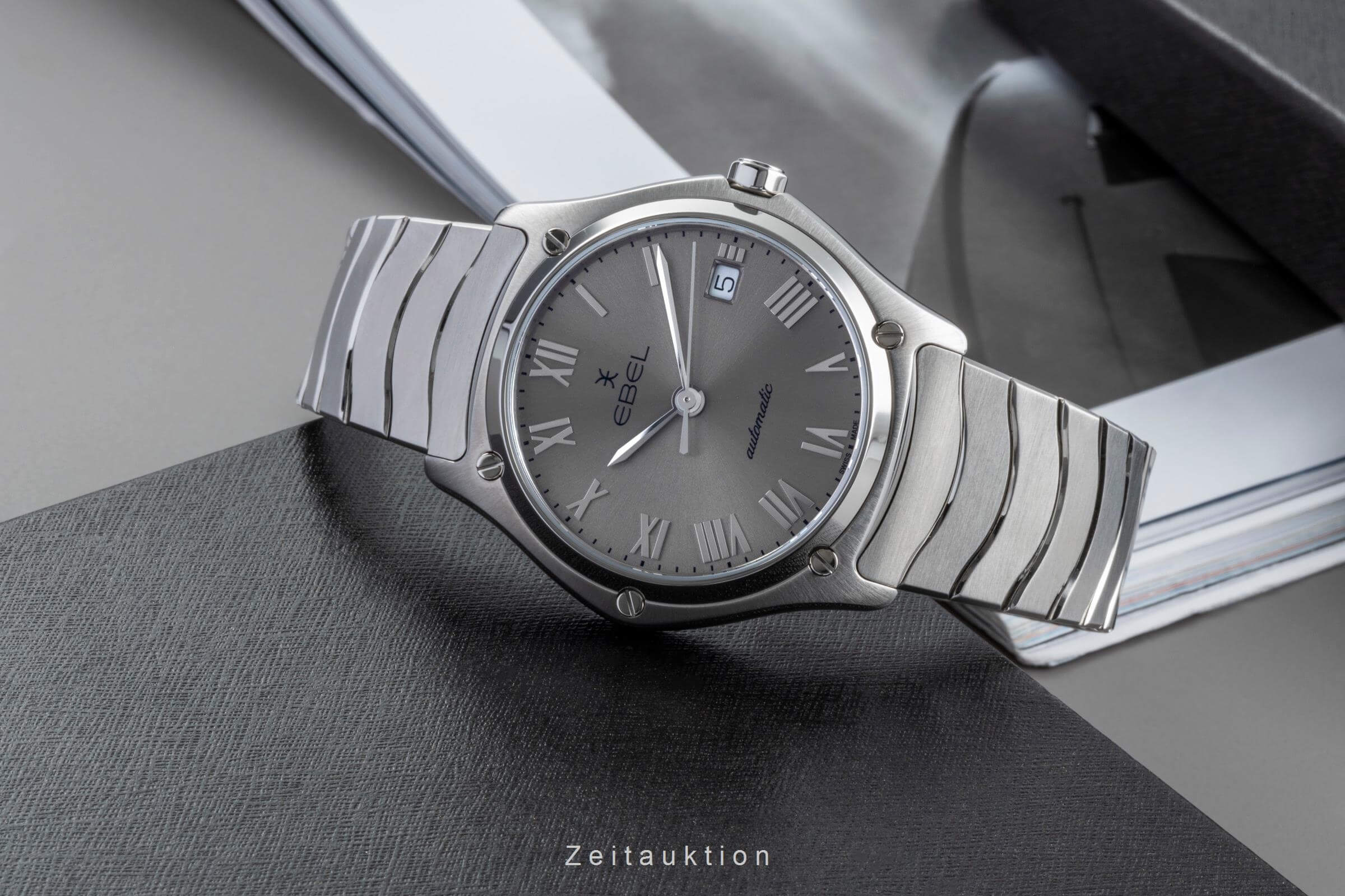 Ebel Classic Sport acero automático reloj para caballeros 1216651 05.4.14.2071 LP: 2950EUR  [2502384]