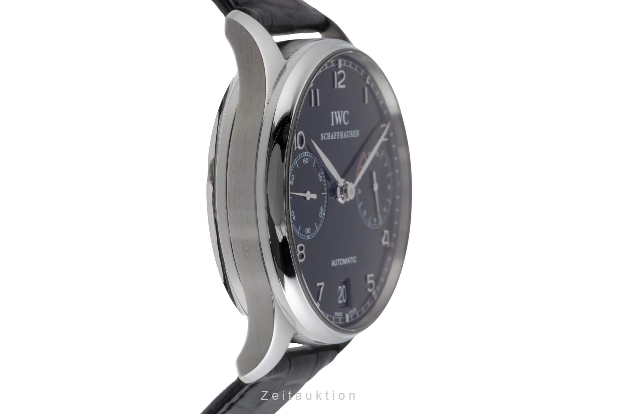 IWC Portugieser acciaio automatismo orologio da uomo IW500109 LP: 14000EUR  [2502386]