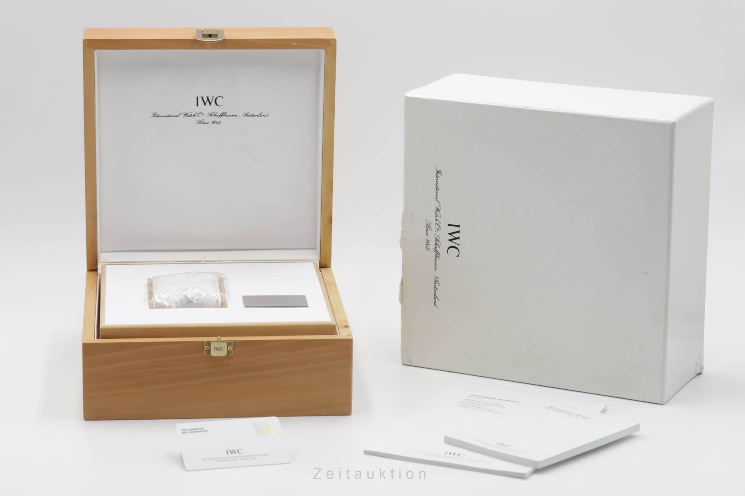 IWC Portugieser acciaio automatismo orologio da uomo IW500109 LP: 14000EUR  [2502386]