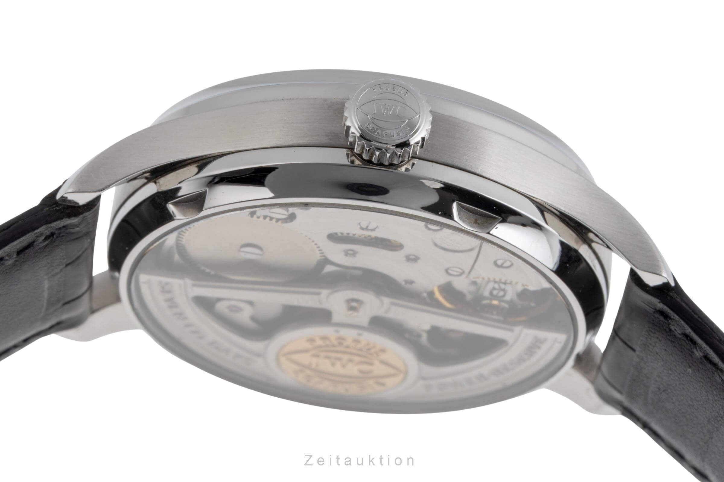 IWC Portugieser acciaio automatismo orologio da uomo IW500109 LP: 14000EUR  [2502386]